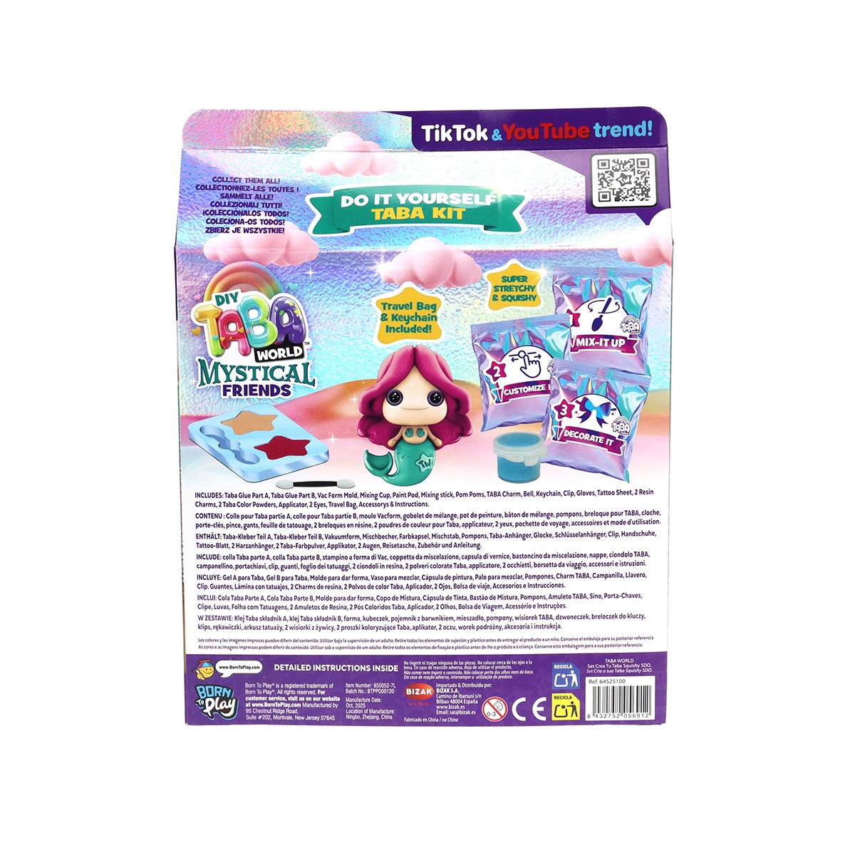 Set para crear tu taba squishy Taba World Squishy Bizak modelos surtidos 9