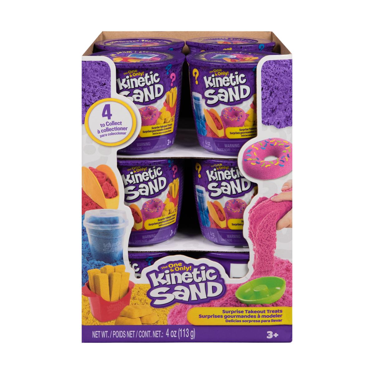 Arena creativa Delicias Sorpresa Kinetic Sand Spin Master 5