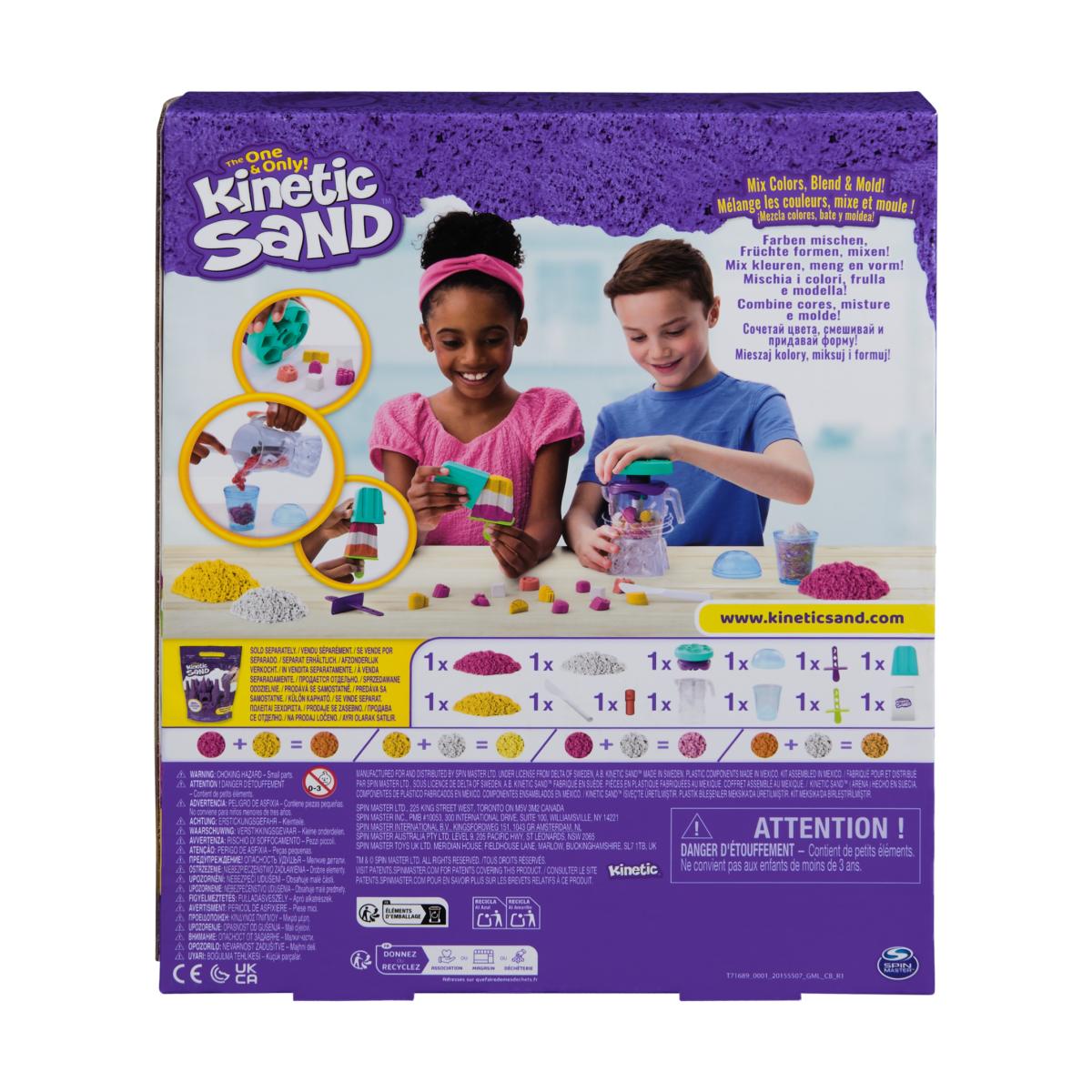 Juego creativo Batidora Smoothies Kinetic Sand Spin Master 2