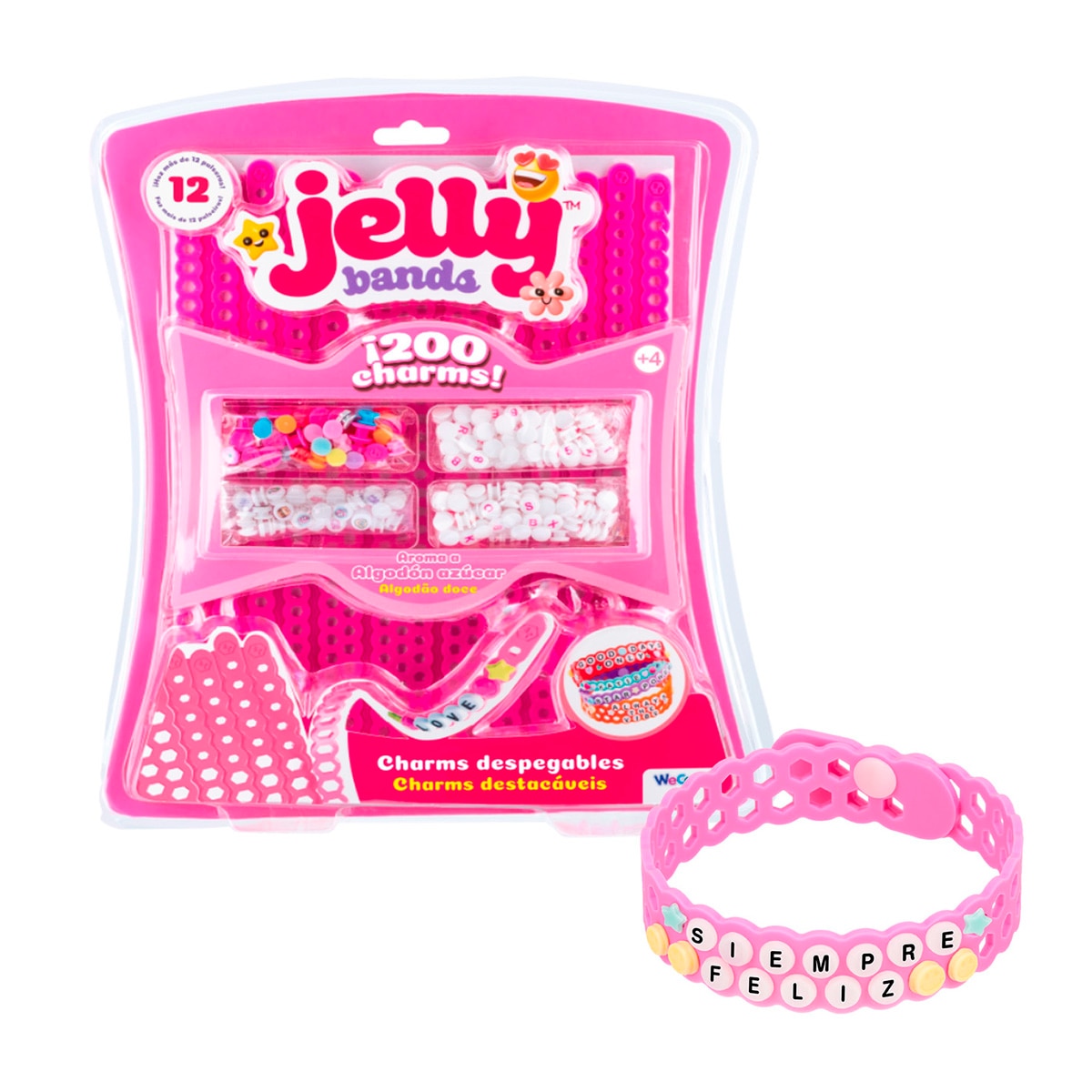 Imagen 0 de Manualidades Pulseras Jelly bands Bizak modelos surtidos
