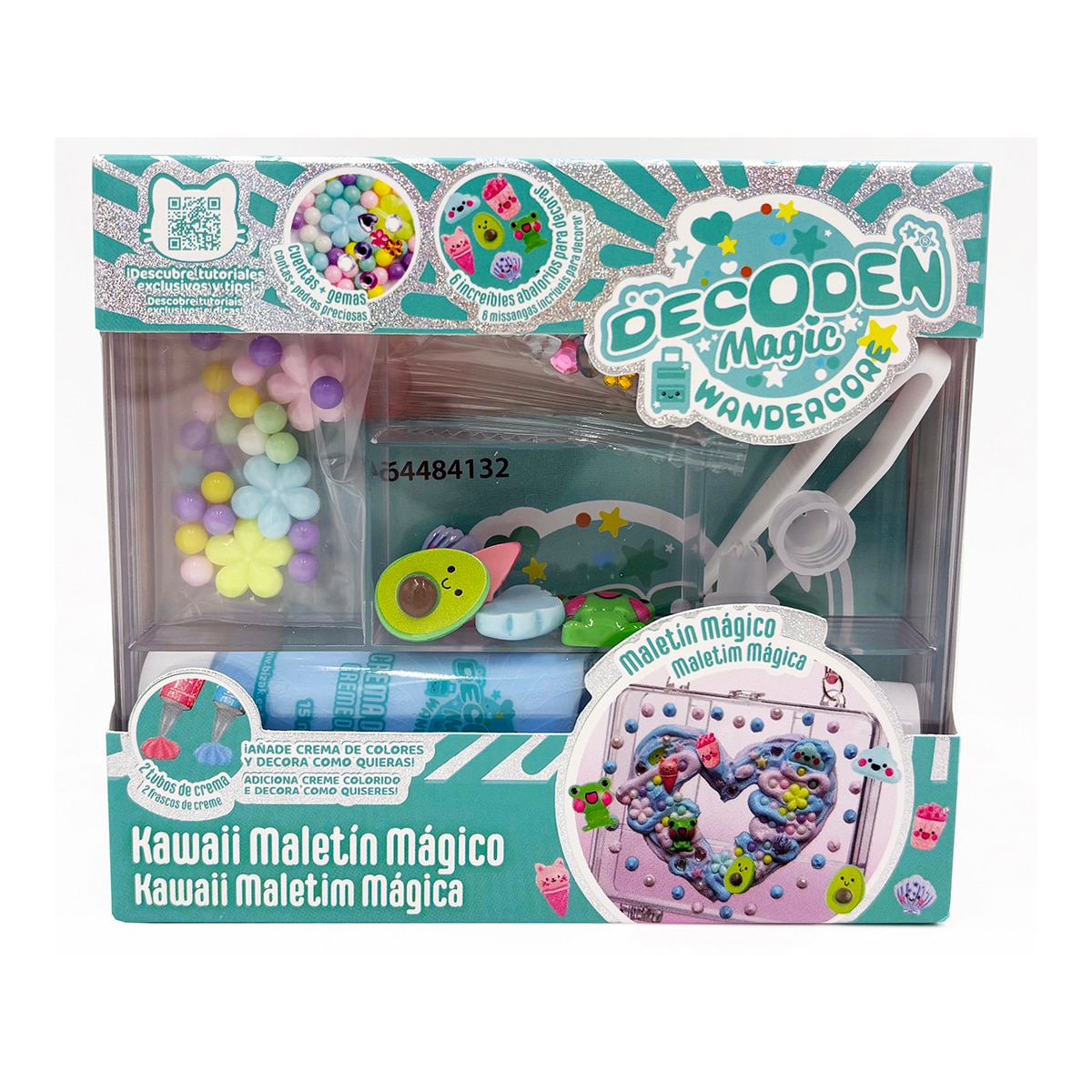 Manualidades Falsa crema para decorar Decoden magic maletín Kawaii Maletín unicornio Bizak modelos surtidos 2