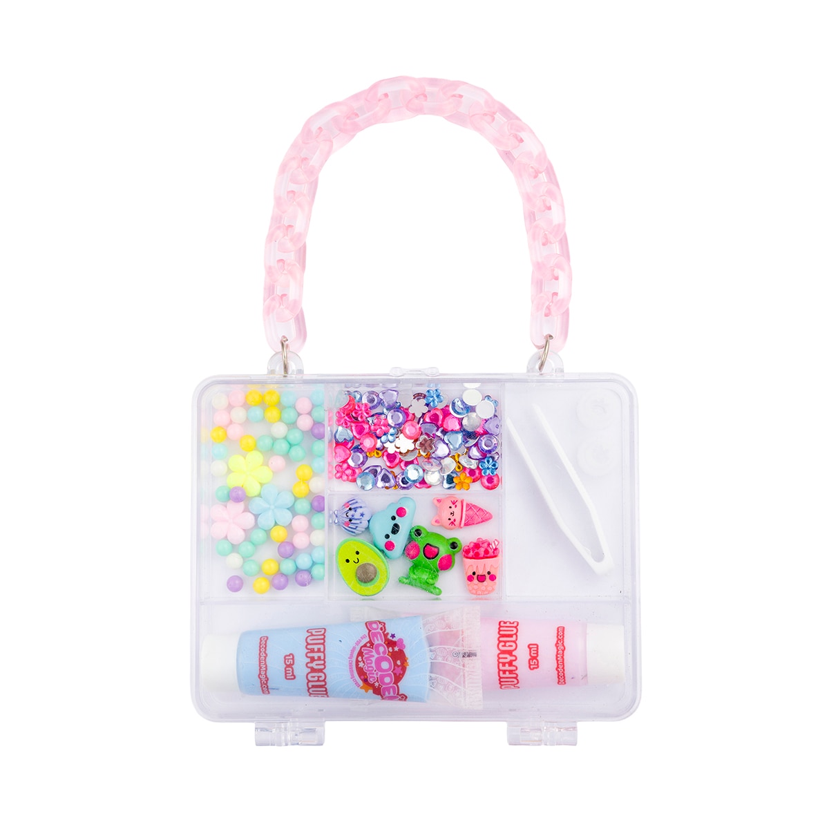 Manualidades Falsa crema para decorar Decoden magic maletín Kawaii Maletín unicornio Bizak modelos surtidos 5