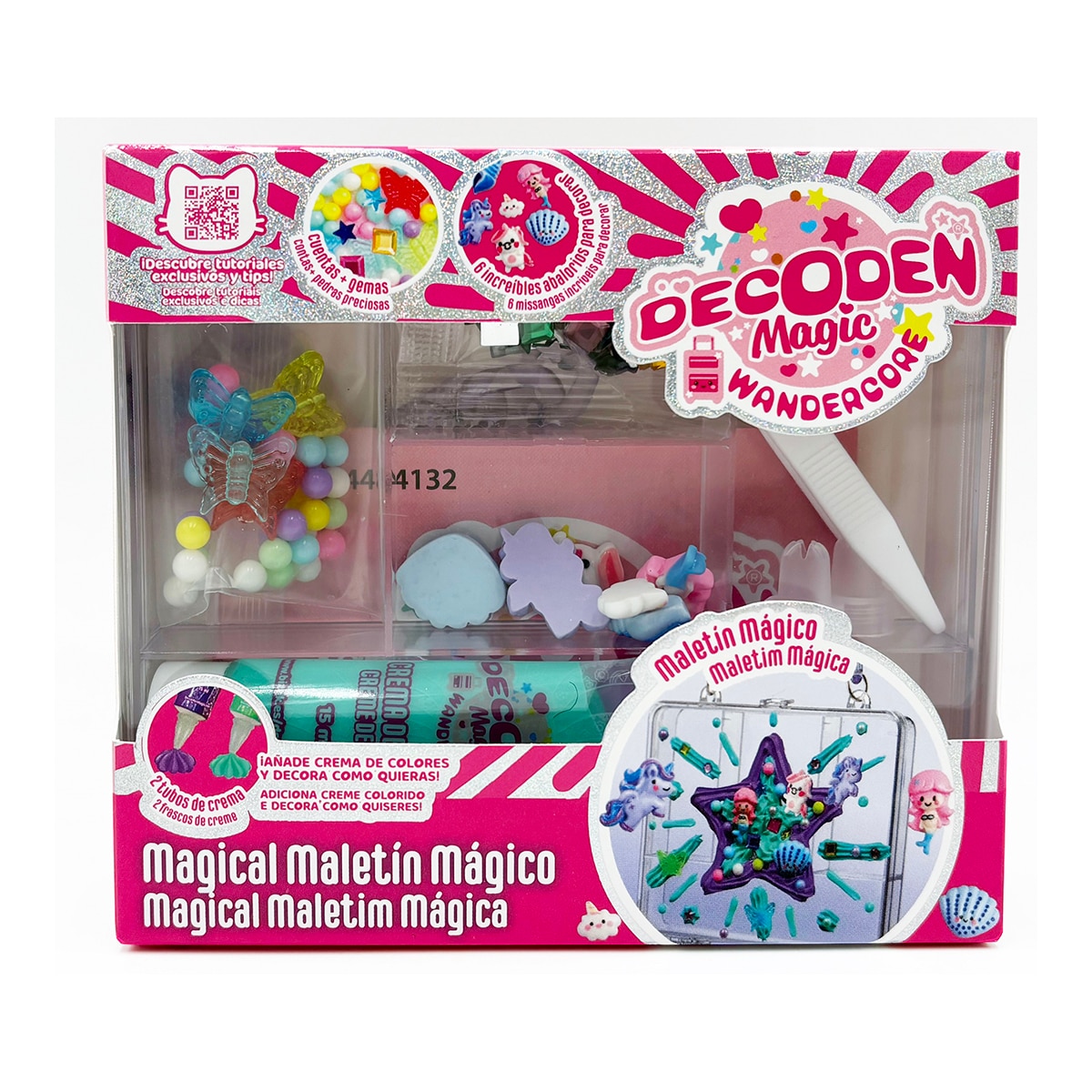 Manualidades Falsa crema para decorar Decoden magic maletín Kawaii Maletín unicornio Bizak modelos surtidos 9