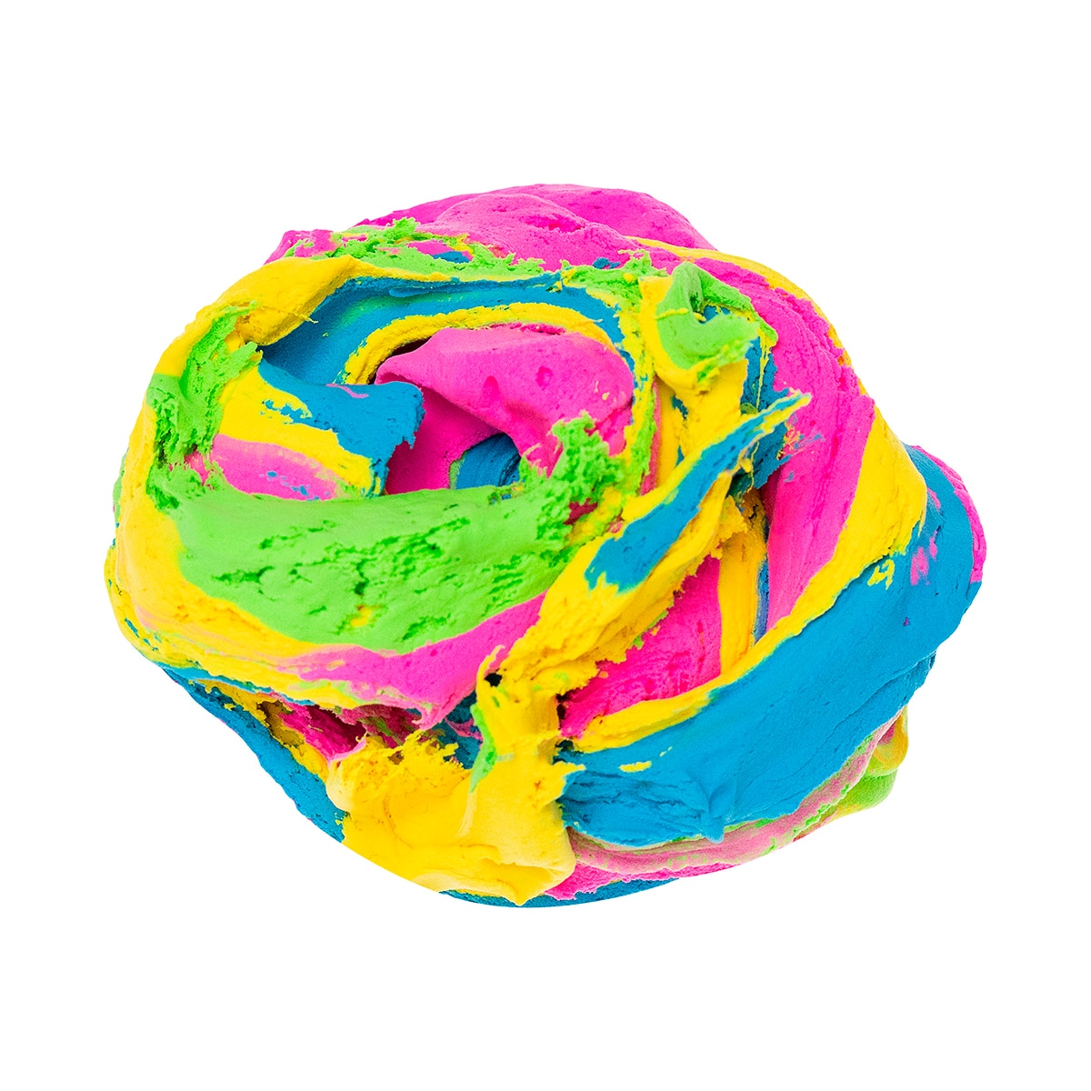 Manualidades Slime Butter cloudz cubo rainbow cotton candy Bizak 4
