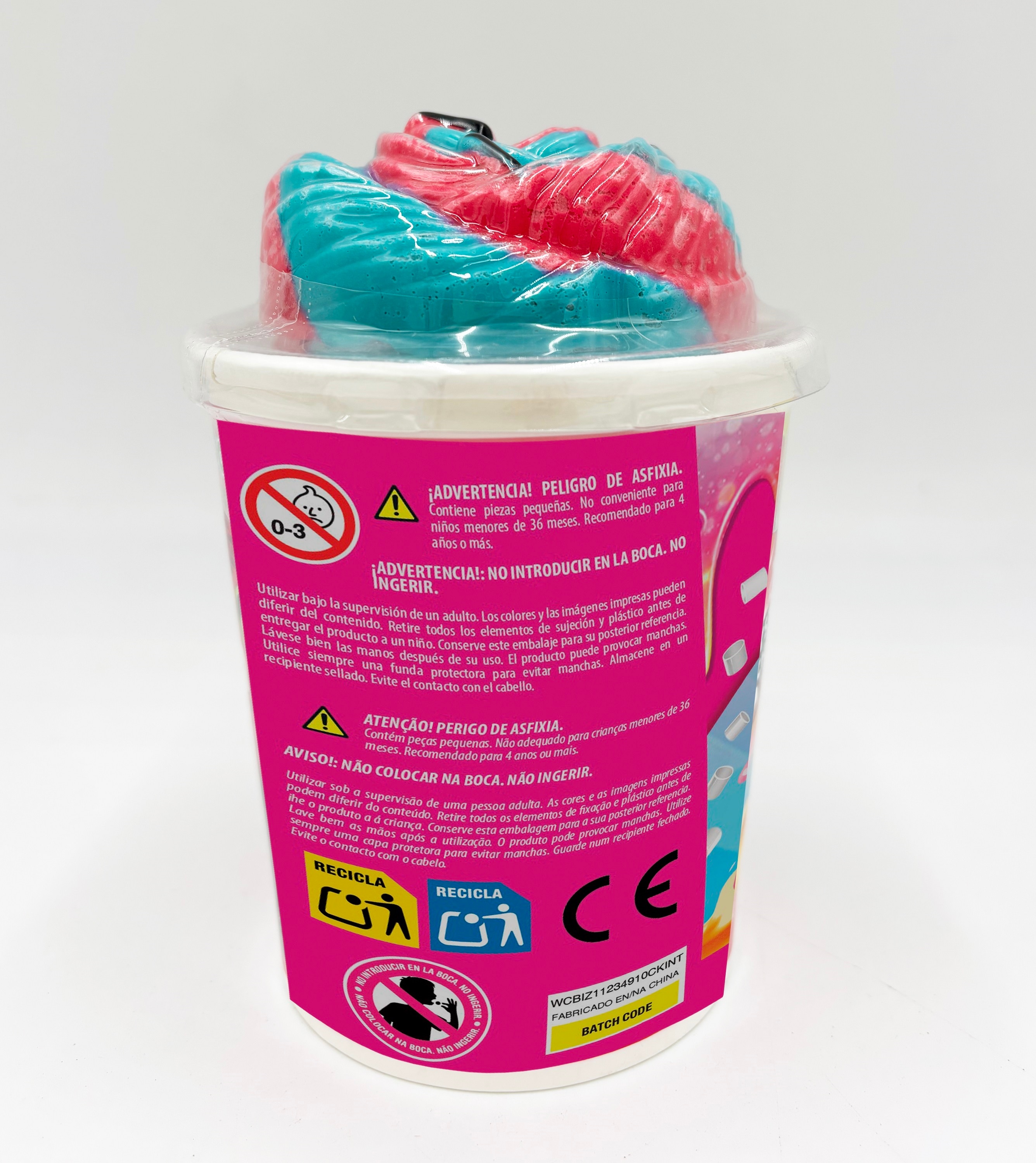 Manualidades Slime Butter Blizzy helado de nube Bizak 2
