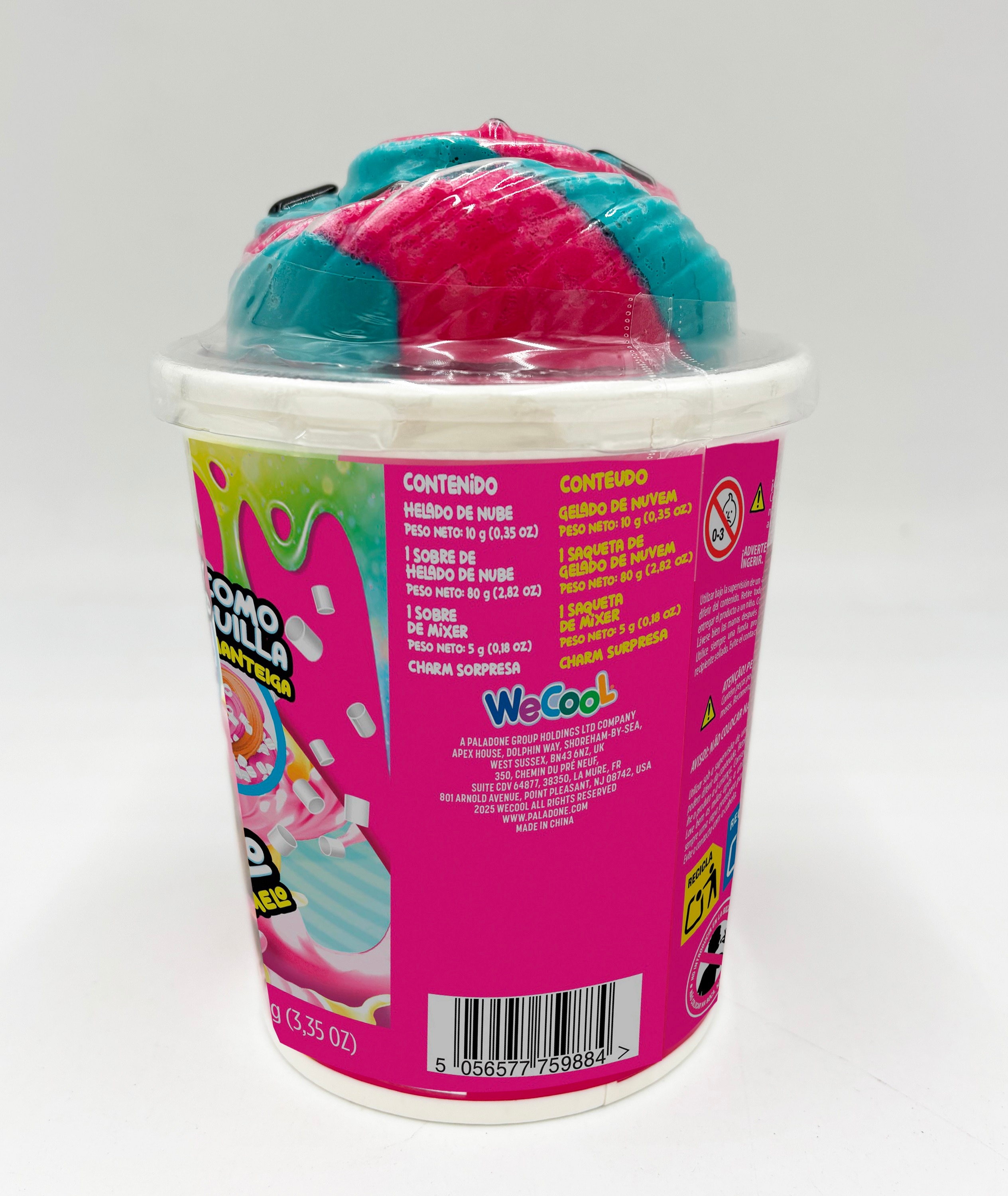 Manualidades Slime Butter Blizzy helado de nube Bizak 3