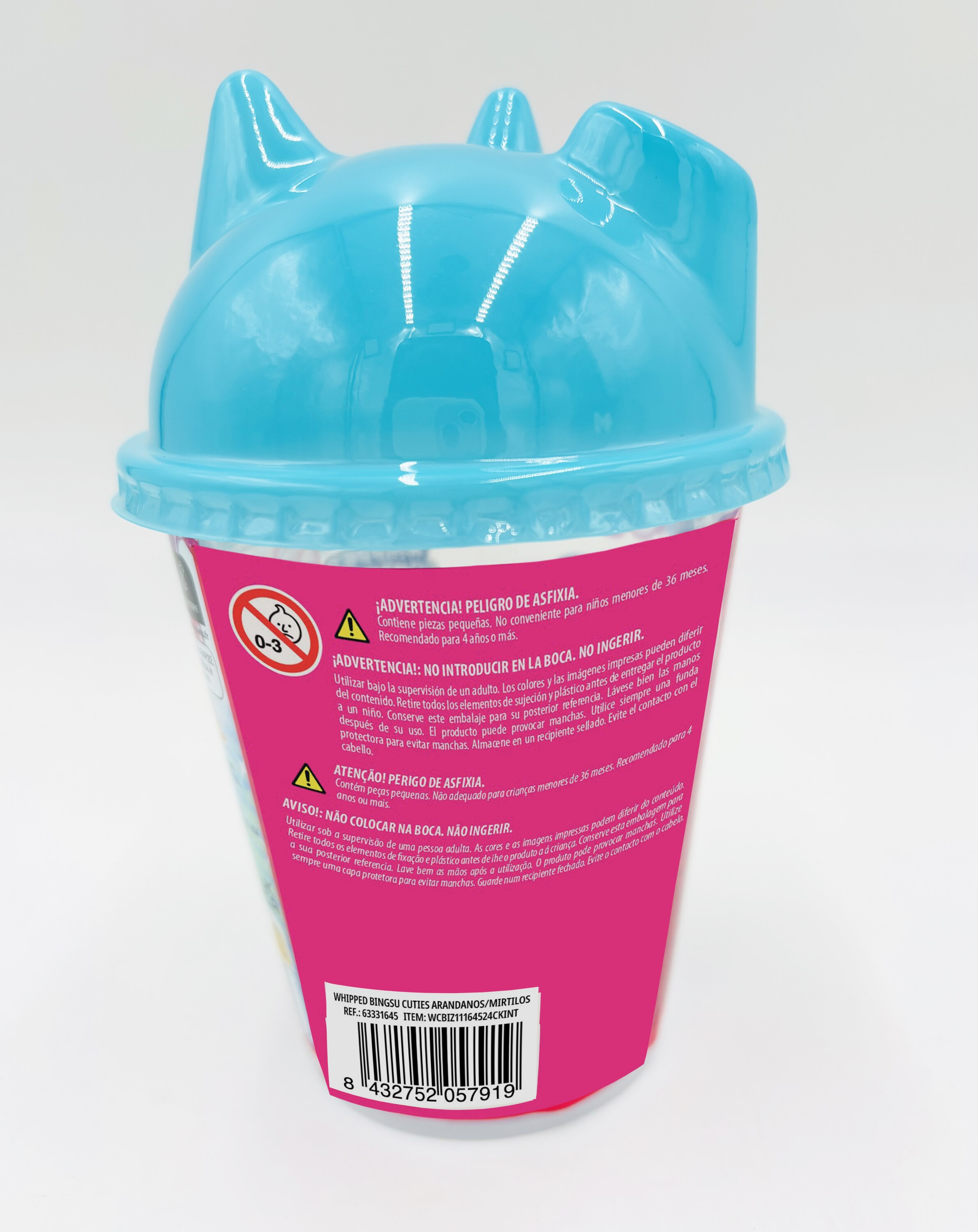 Manualidades Slime Bingsu cuties slime mascotas sorpresa 3 colores surtidos Bizak 4