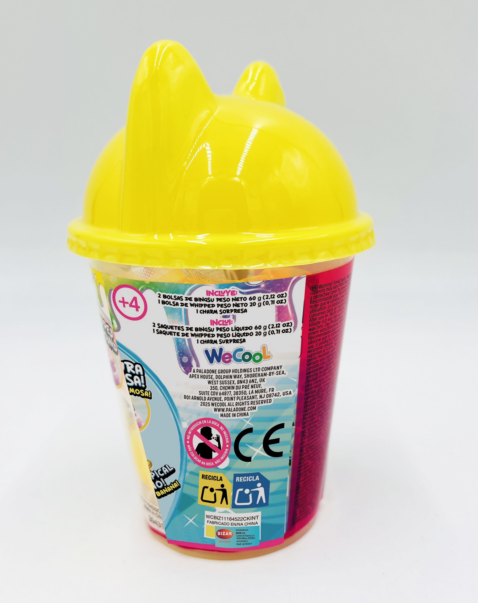 Manualidades Slime Bingsu cuties slime mascotas sorpresa 3 colores surtidos Bizak 8