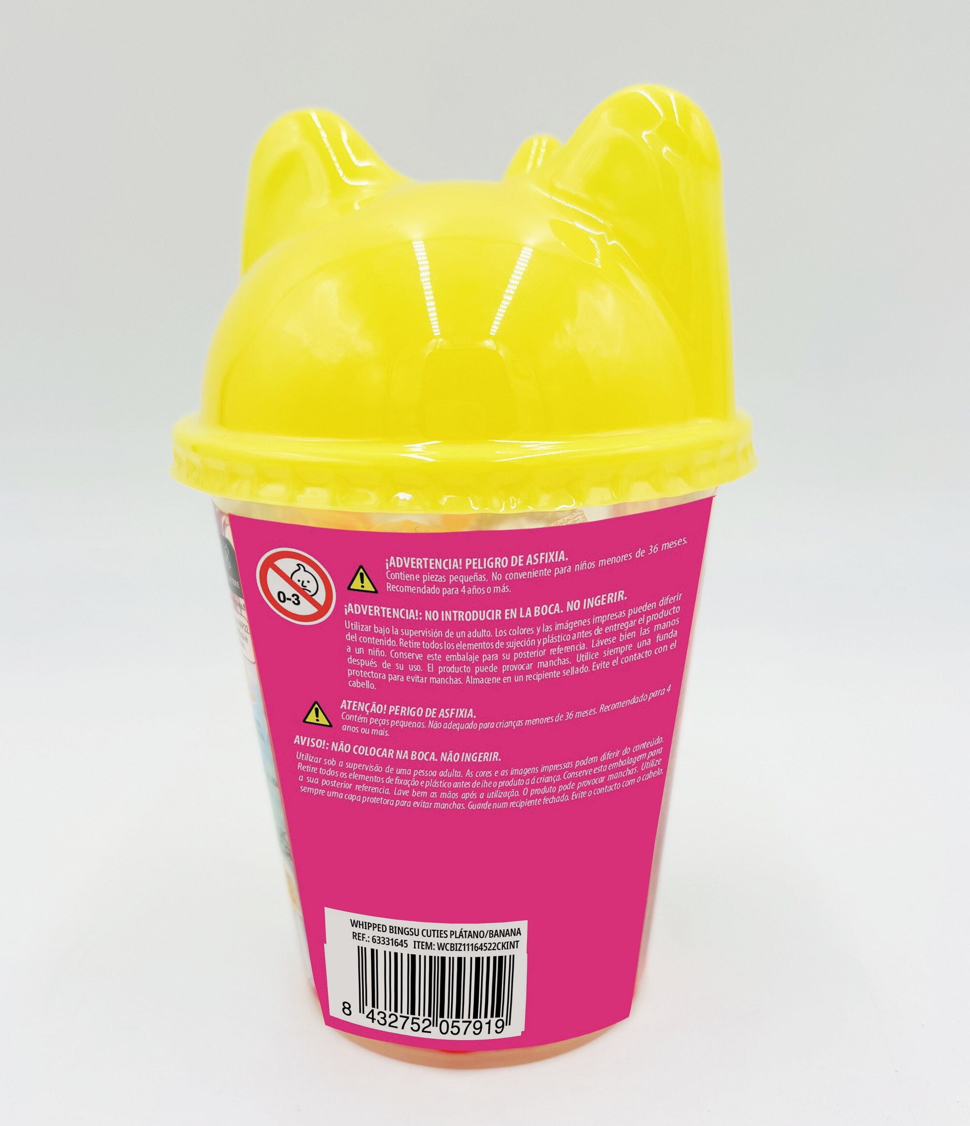 Manualidades Slime Bingsu cuties slime mascotas sorpresa 3 colores surtidos Bizak 9