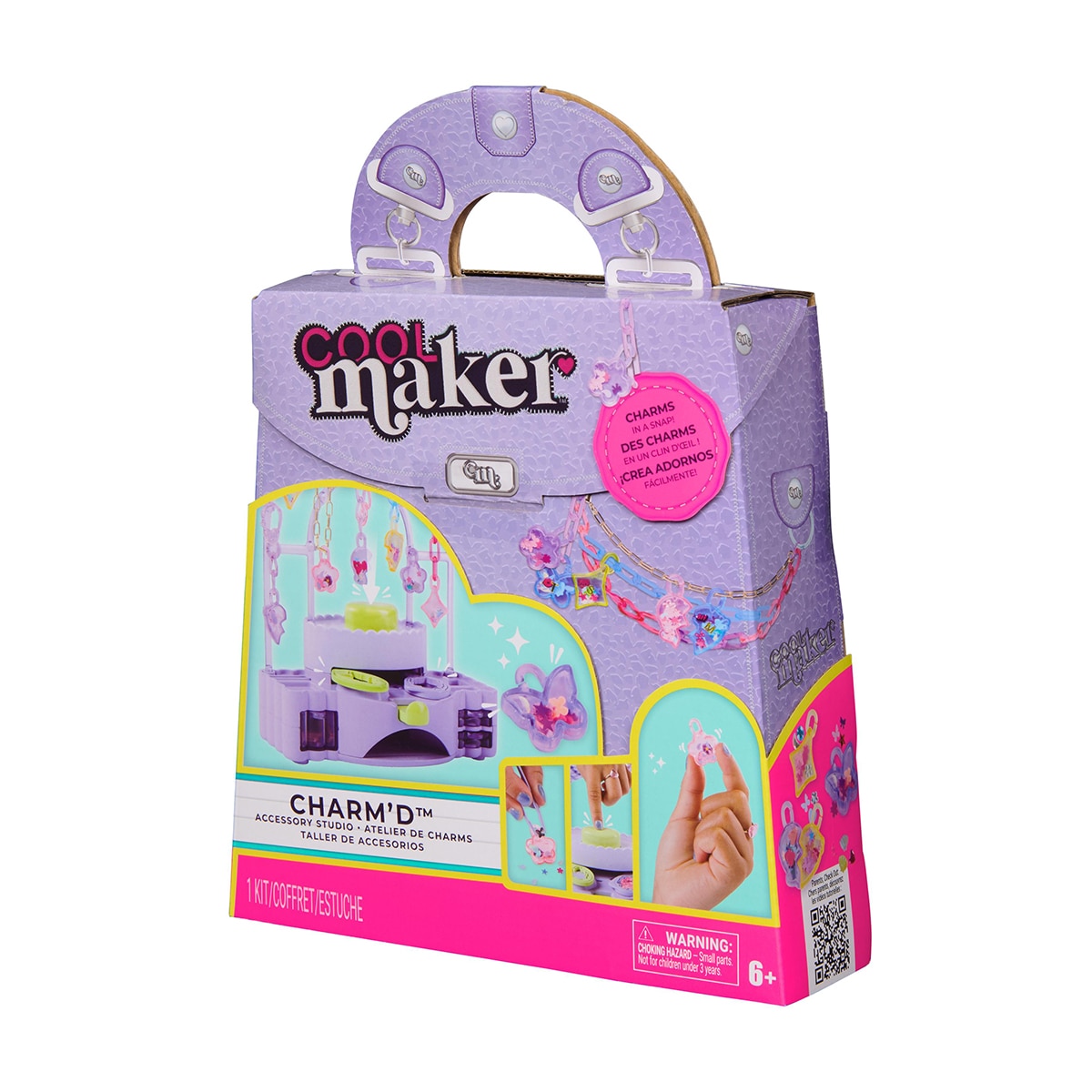 Imagen 0 de Kit Creativo Pulseras Charm Bar Studio Cool Maker Spin Master