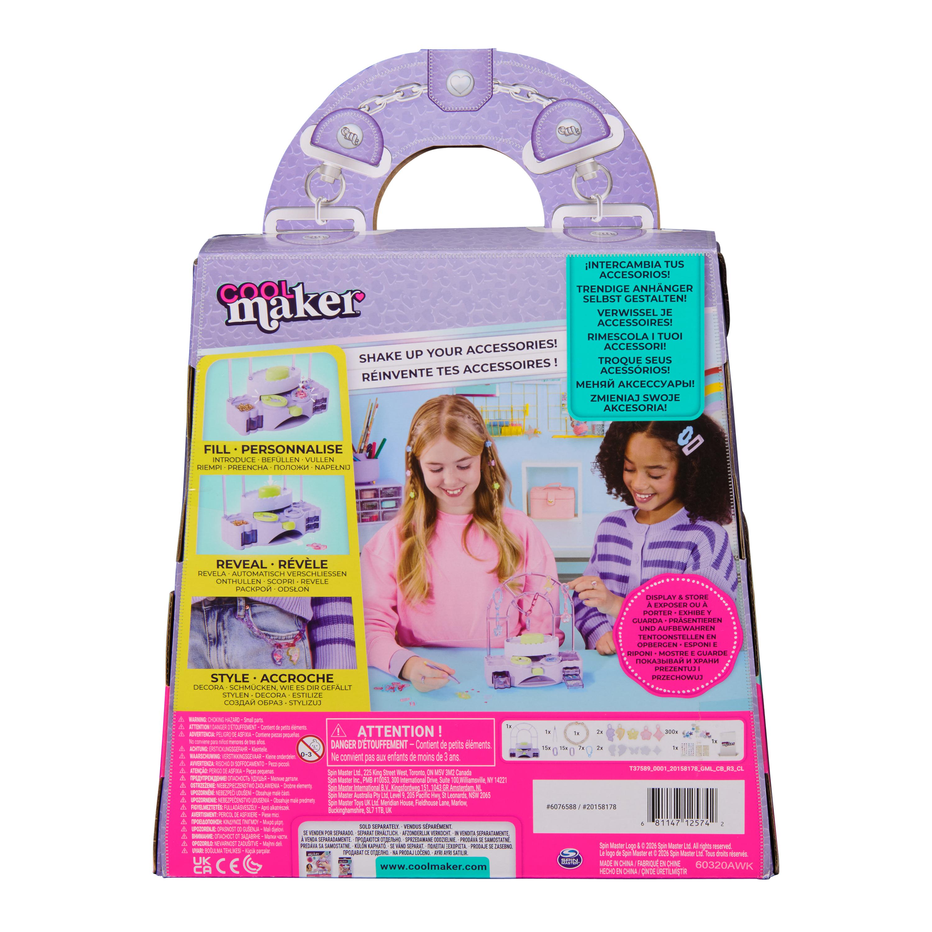 Kit Creativo Pulseras Charm Bar Studio Cool Maker Spin Master 7