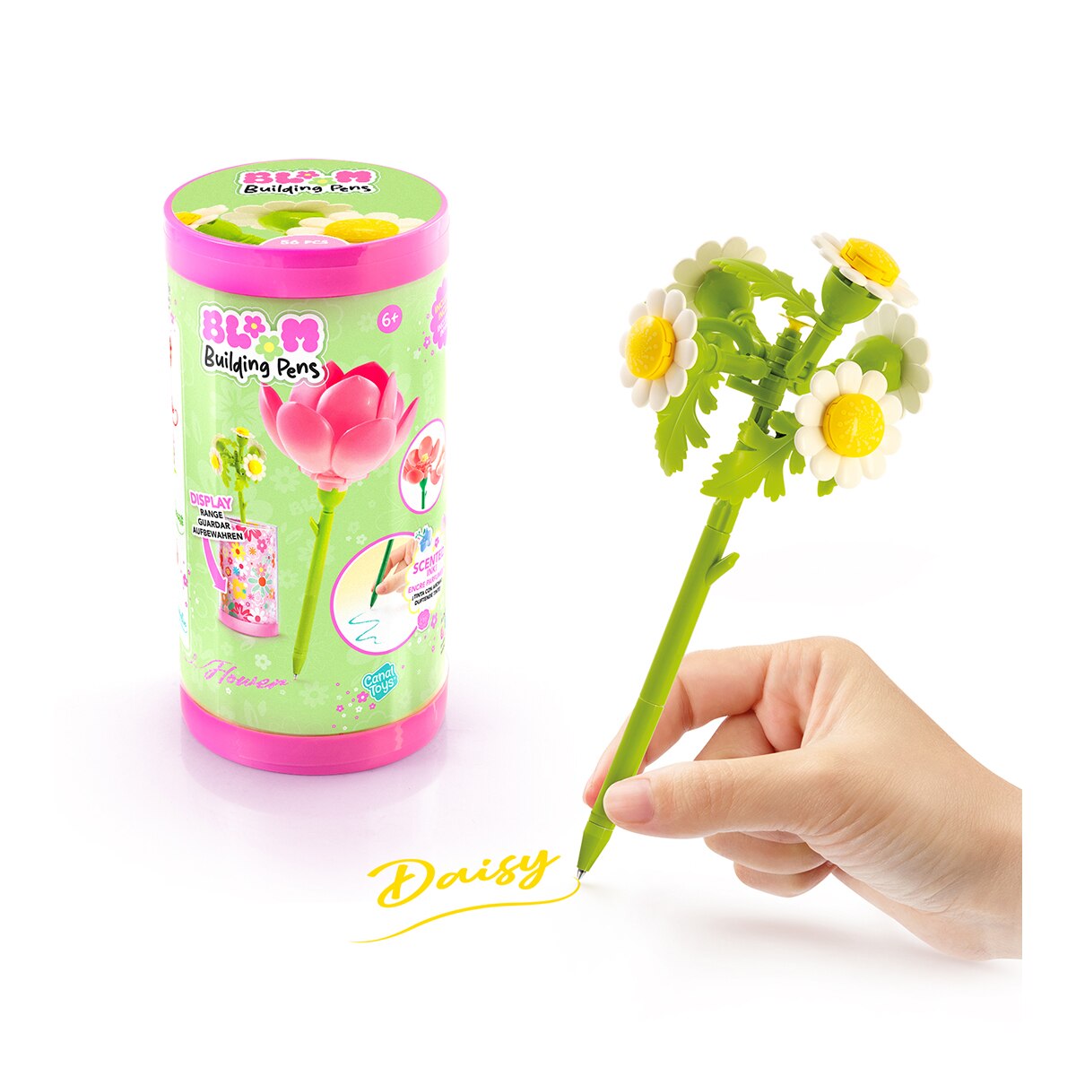 Bolígrafo Construye Tu Floryboli Building Pens Canal Toys 3