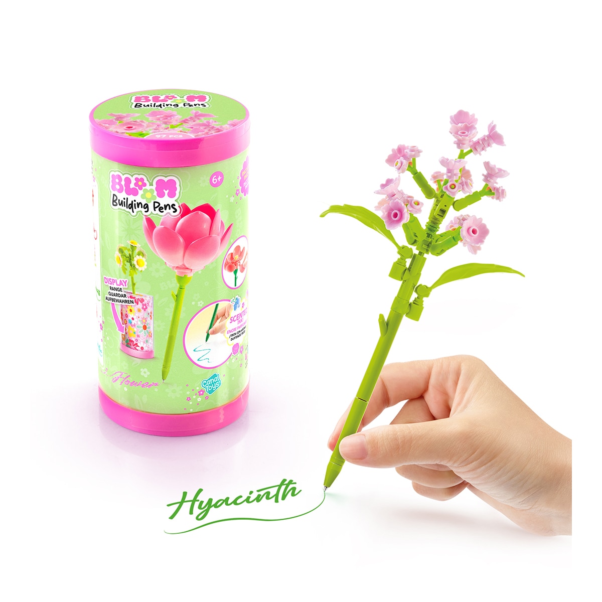 Bolígrafo Construye Tu Floryboli Building Pens Canal Toys 4