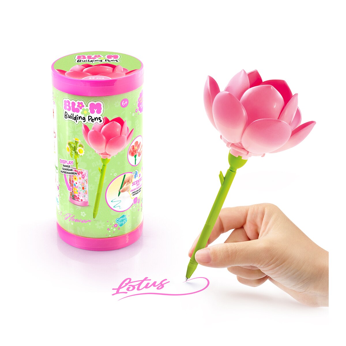 Bolígrafo Construye Tu Floryboli Building Pens Canal Toys 6