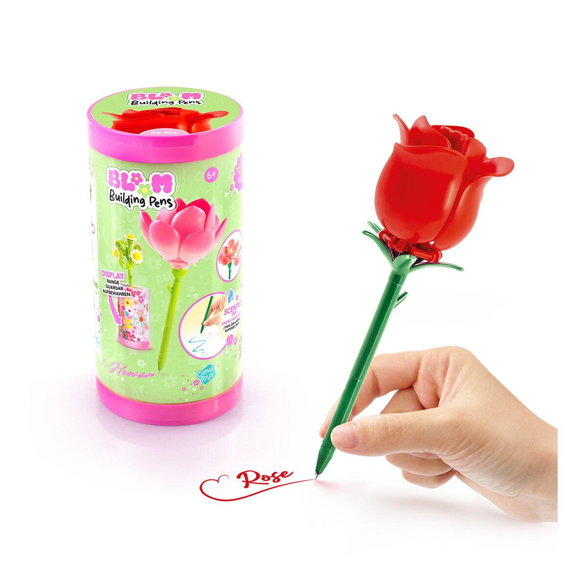 Bolígrafo Construye Tu Floryboli Building Pens Canal Toys 7
