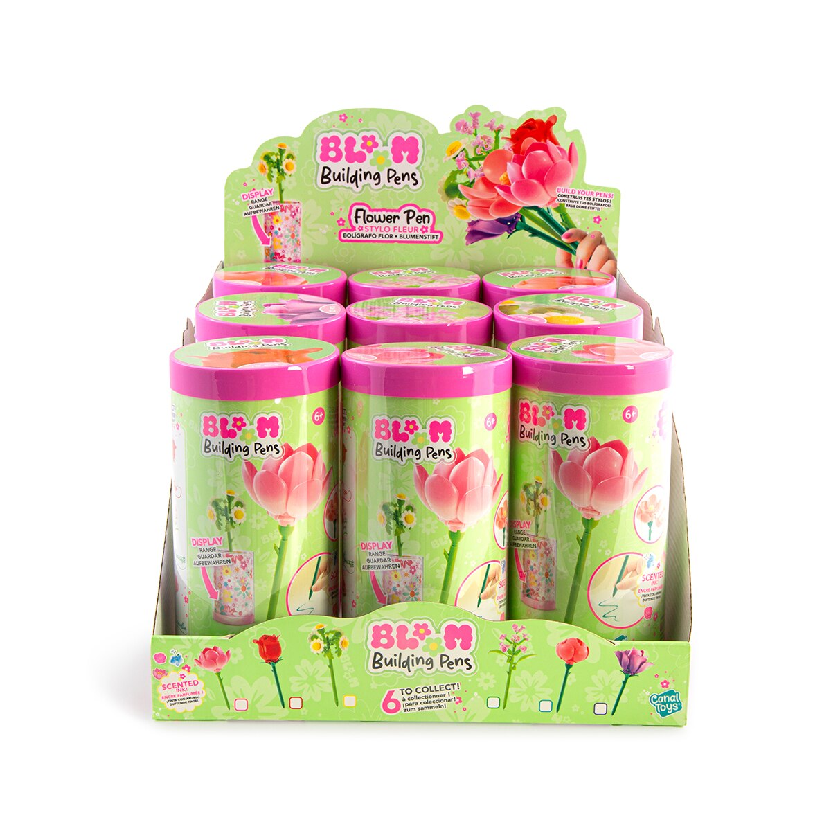 Bolígrafo Construye Tu Floryboli Building Pens Canal Toys 10