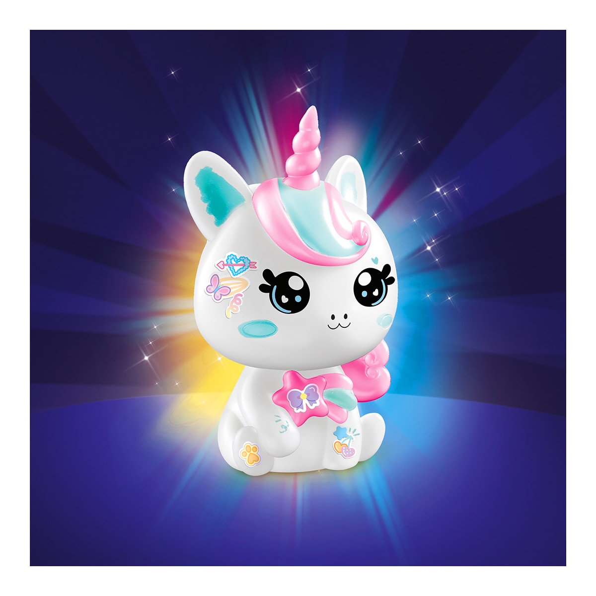 Unicornio Diy Kawaii Con Luz Style4Ever Canal Toys 8