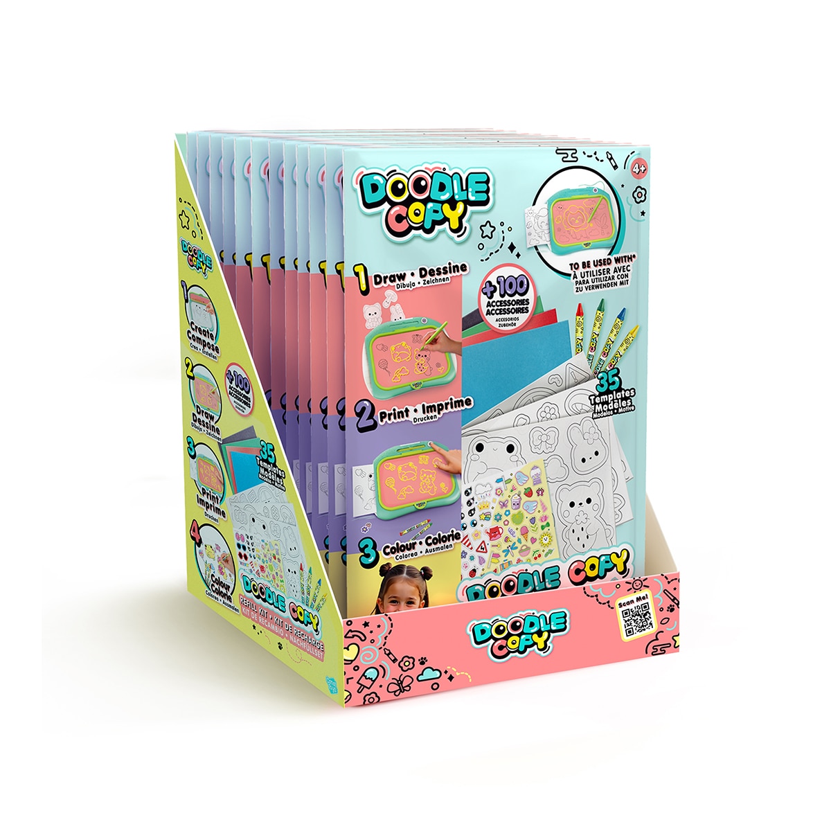 Pizarra Refill Kit Doodle Copy Canal Toys 4
