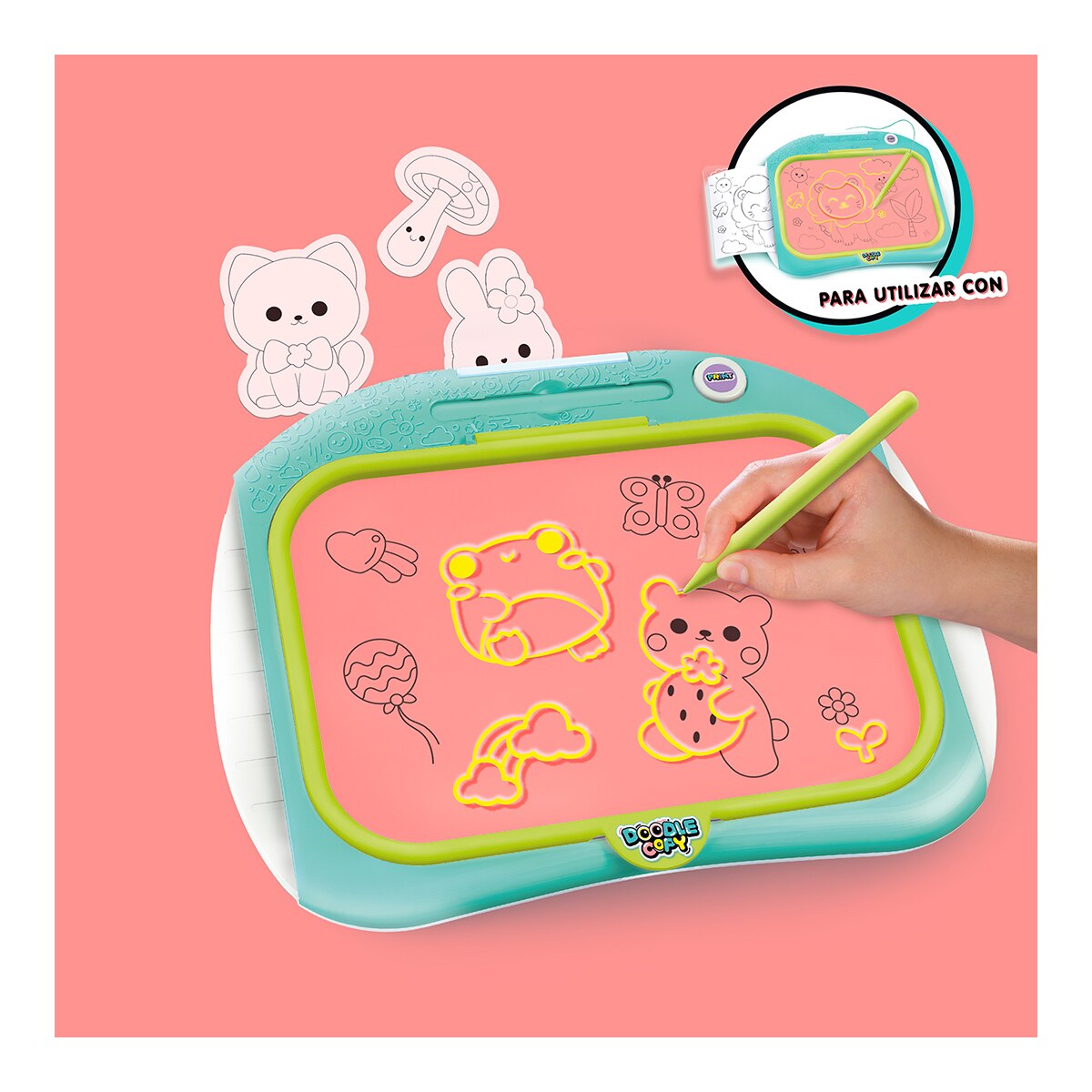 Pizarra Refill Kit Doodle Copy Canal Toys 8