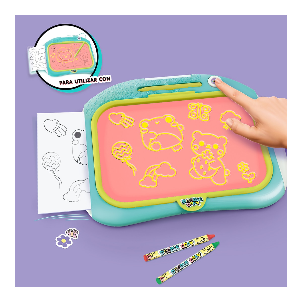 Pizarra Refill Kit Doodle Copy Canal Toys 9