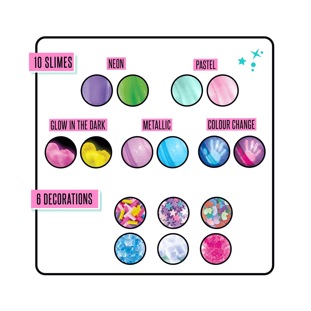 Maletín Slime Diy So Slime Canal Toys 16