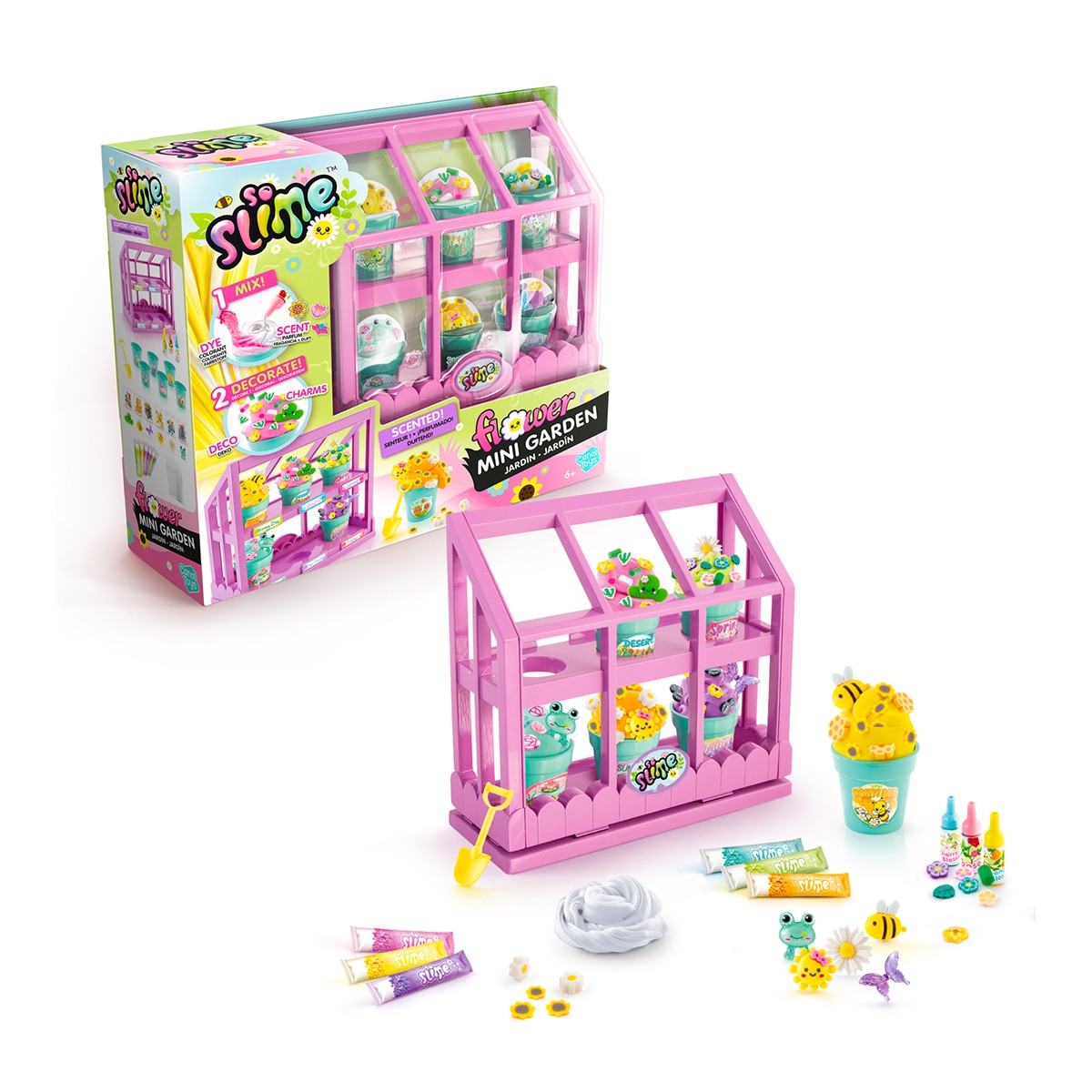 Imagen 0 de Slime Flower Mini Garden So Slime Canal Toys