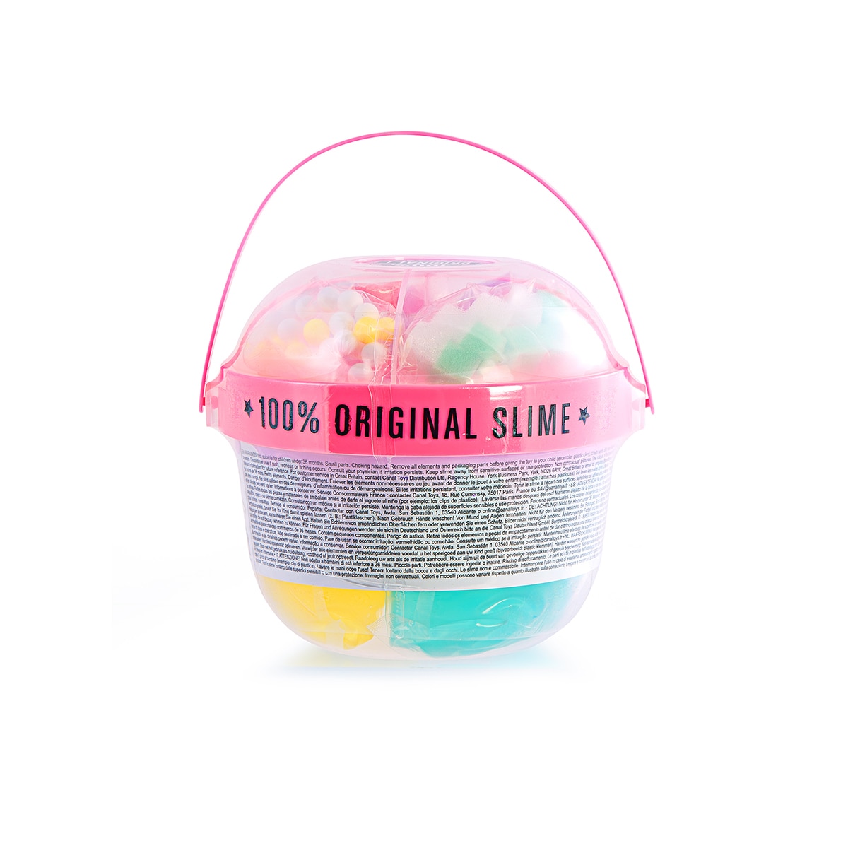 Slime Bucket With Decorations So Slime Canal Toys 8