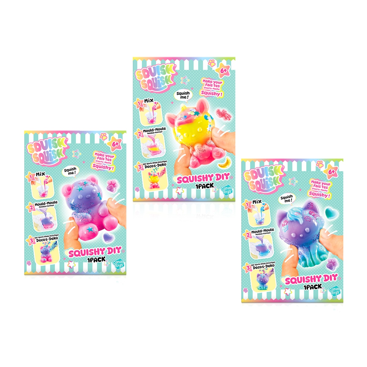 Imagen 0 de Squishy 1 Pack Squishy Diy Canal Toys