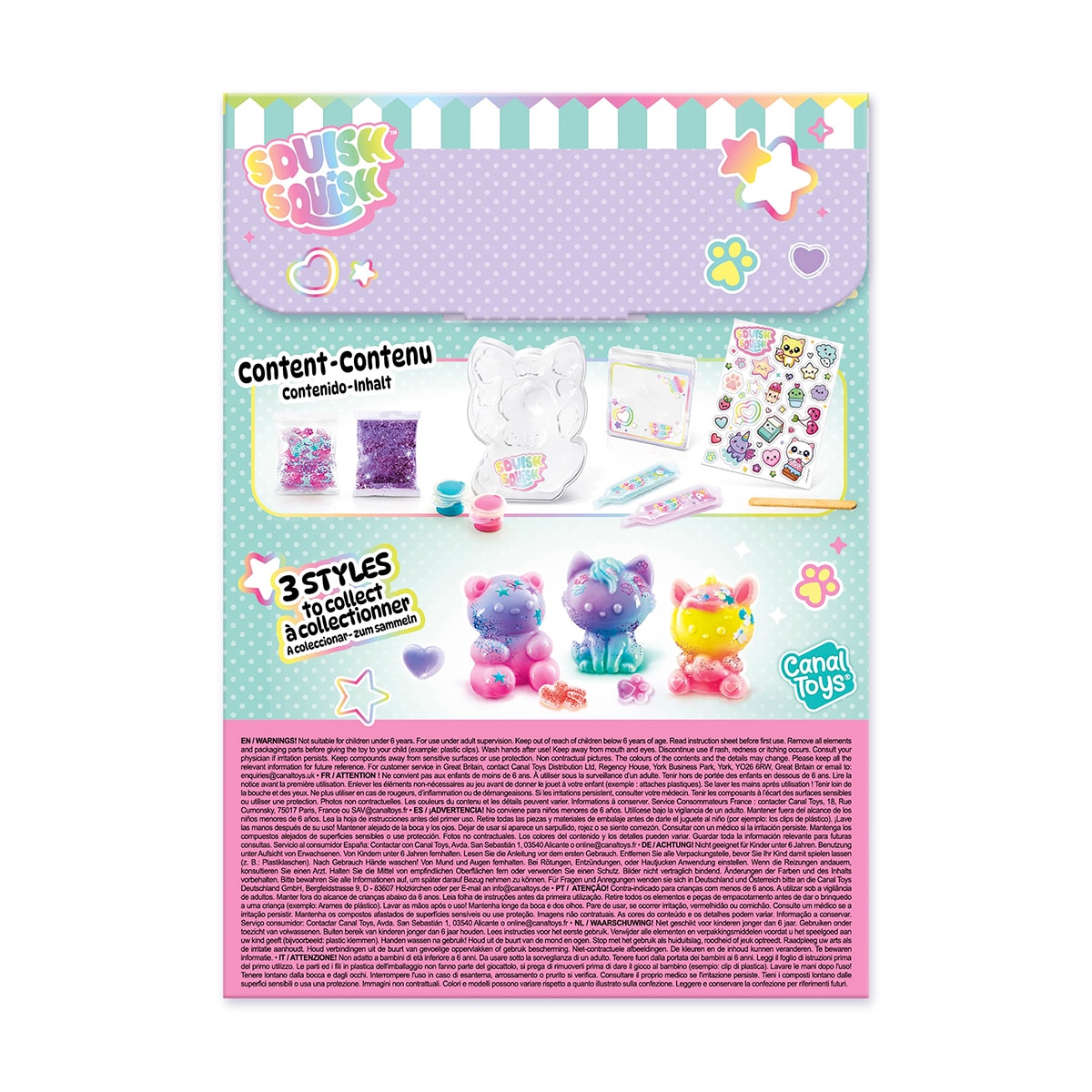 Squishy 1 Pack Squishy Diy Canal Toys 22