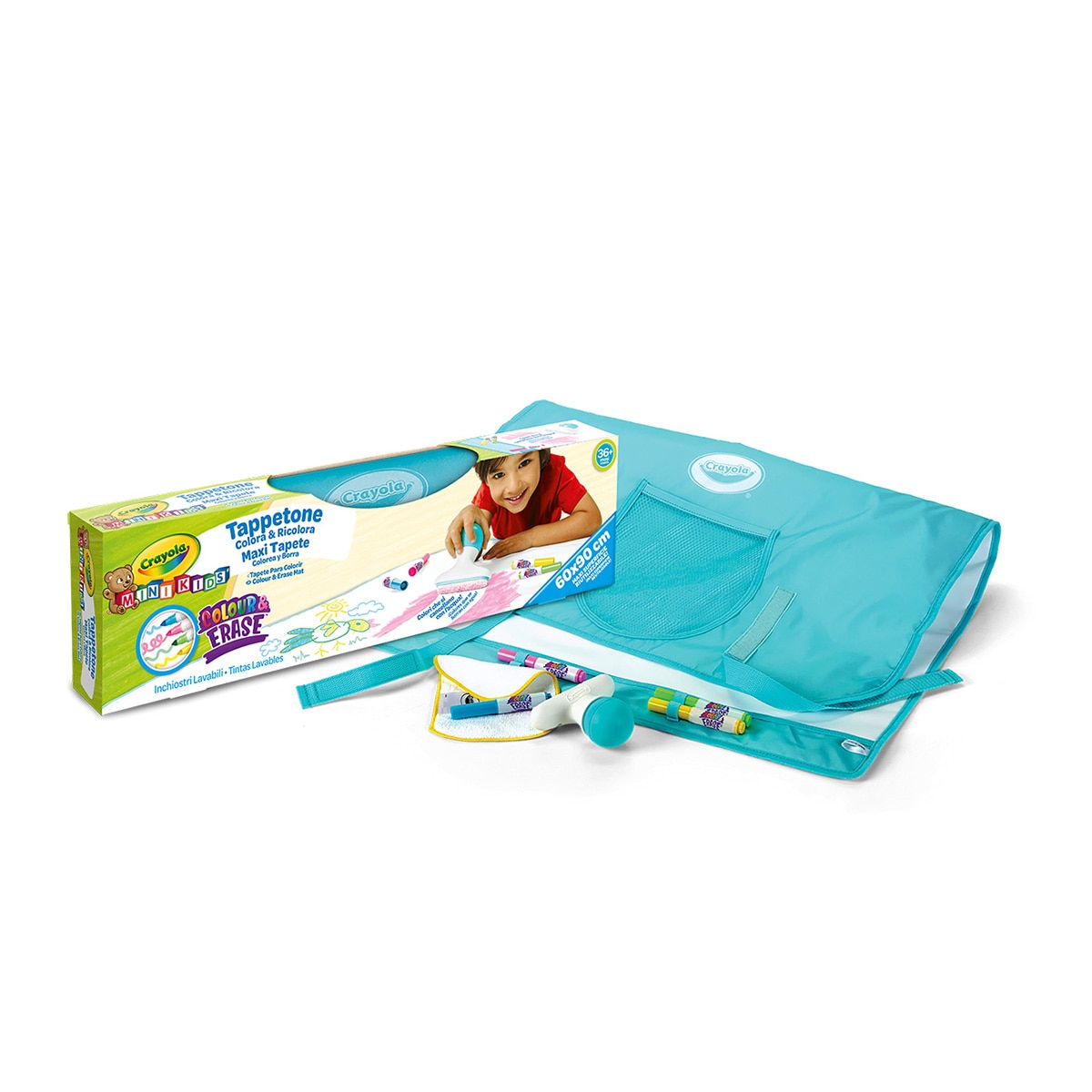 Imagen 0 de Maxi Tapete Colorea Y Borra Crayola