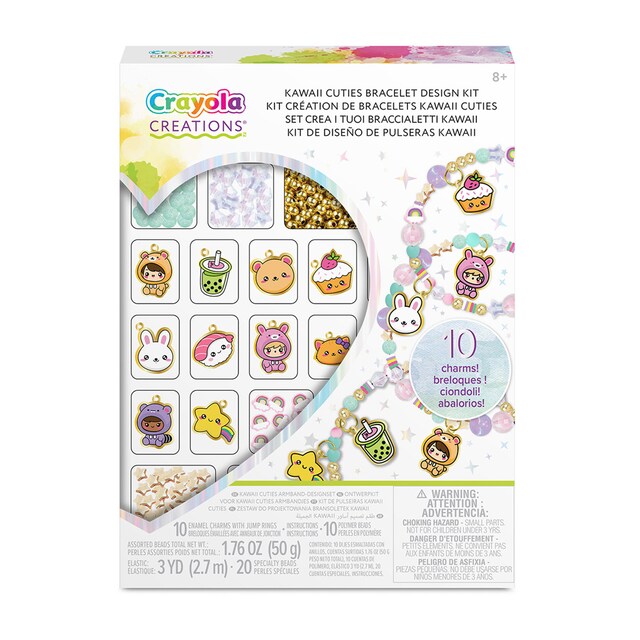 Creations Set Crea Pulseras Kawaii Crayola