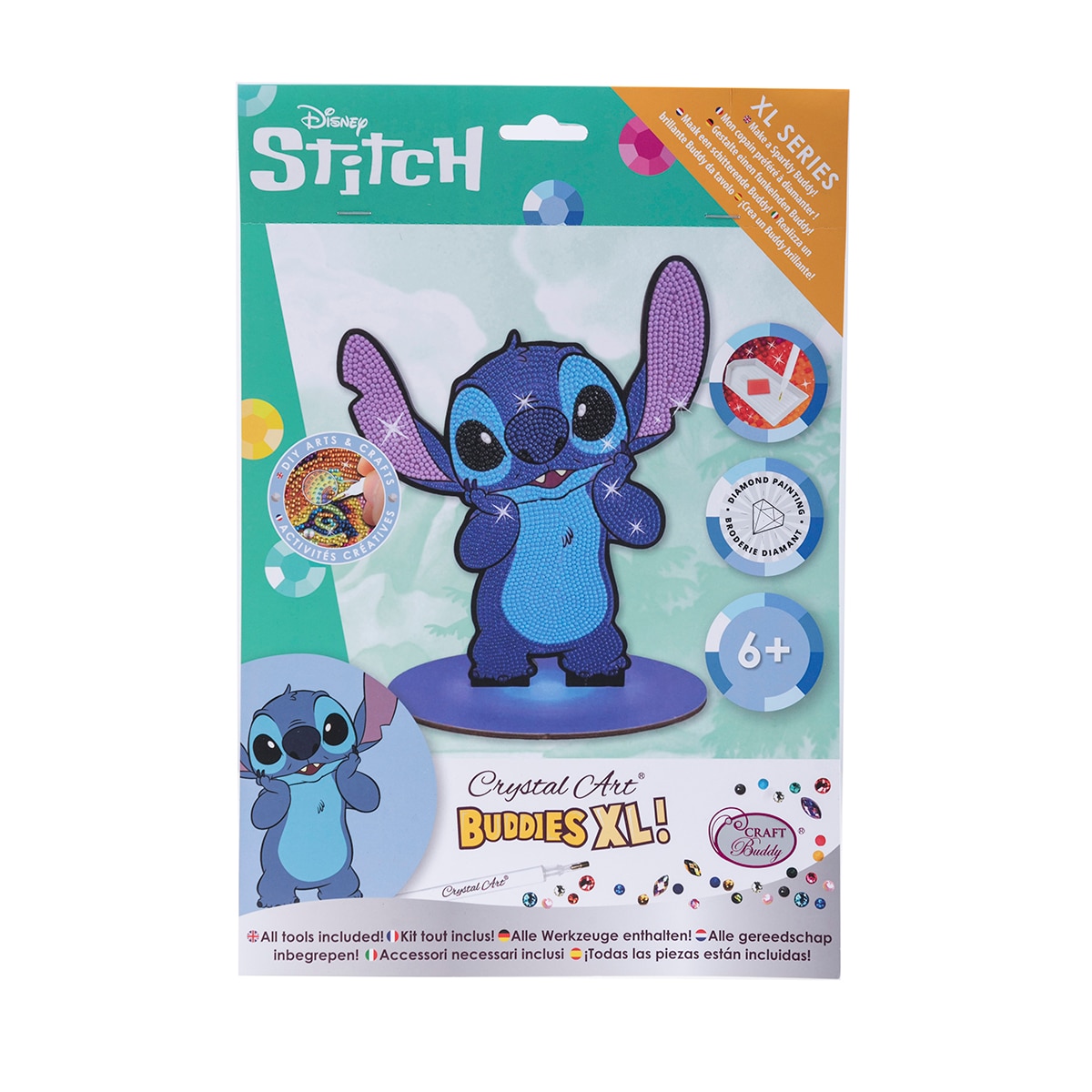 Imagen 0 de Crystal Art Xl Buddy Stitch Crayola