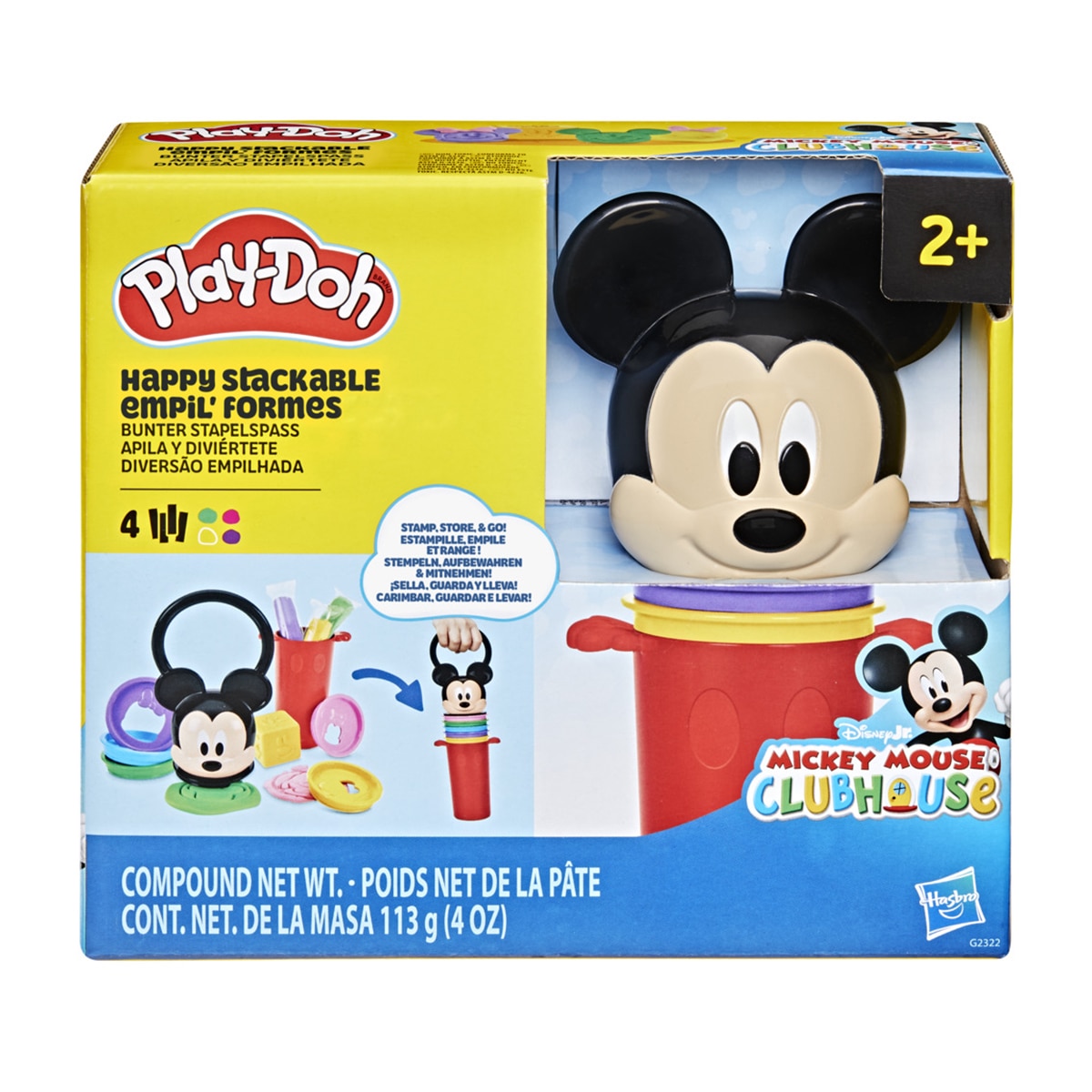 Imagen 0 de Manualidades Play-Doh Disney Junior Apila y diviértete Hasbro