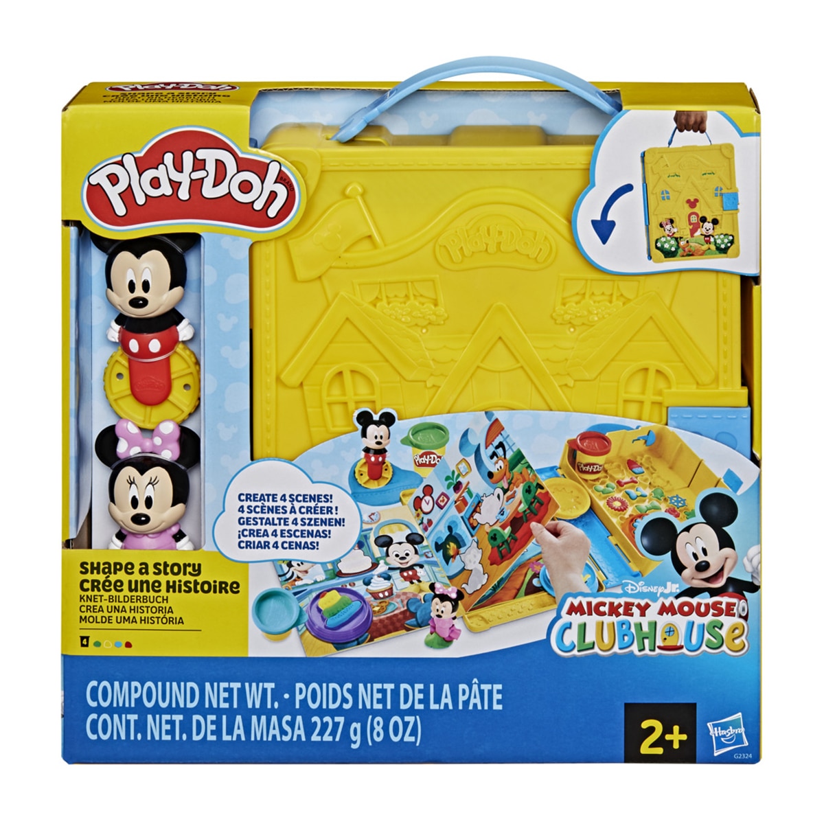 Imagen 0 de Manualidades Play-Doh Disney Junior Crea una historia Hasbro
