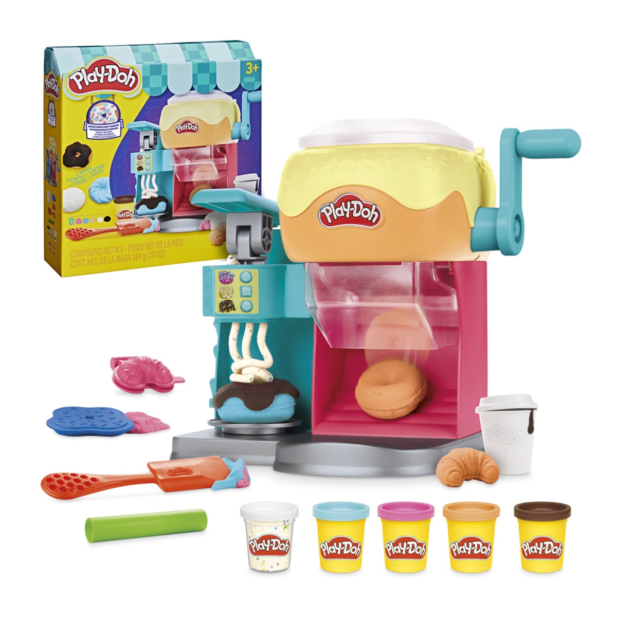 Manualidades Play-Doh Donut Drop Shop Set de juego Hasbro 2