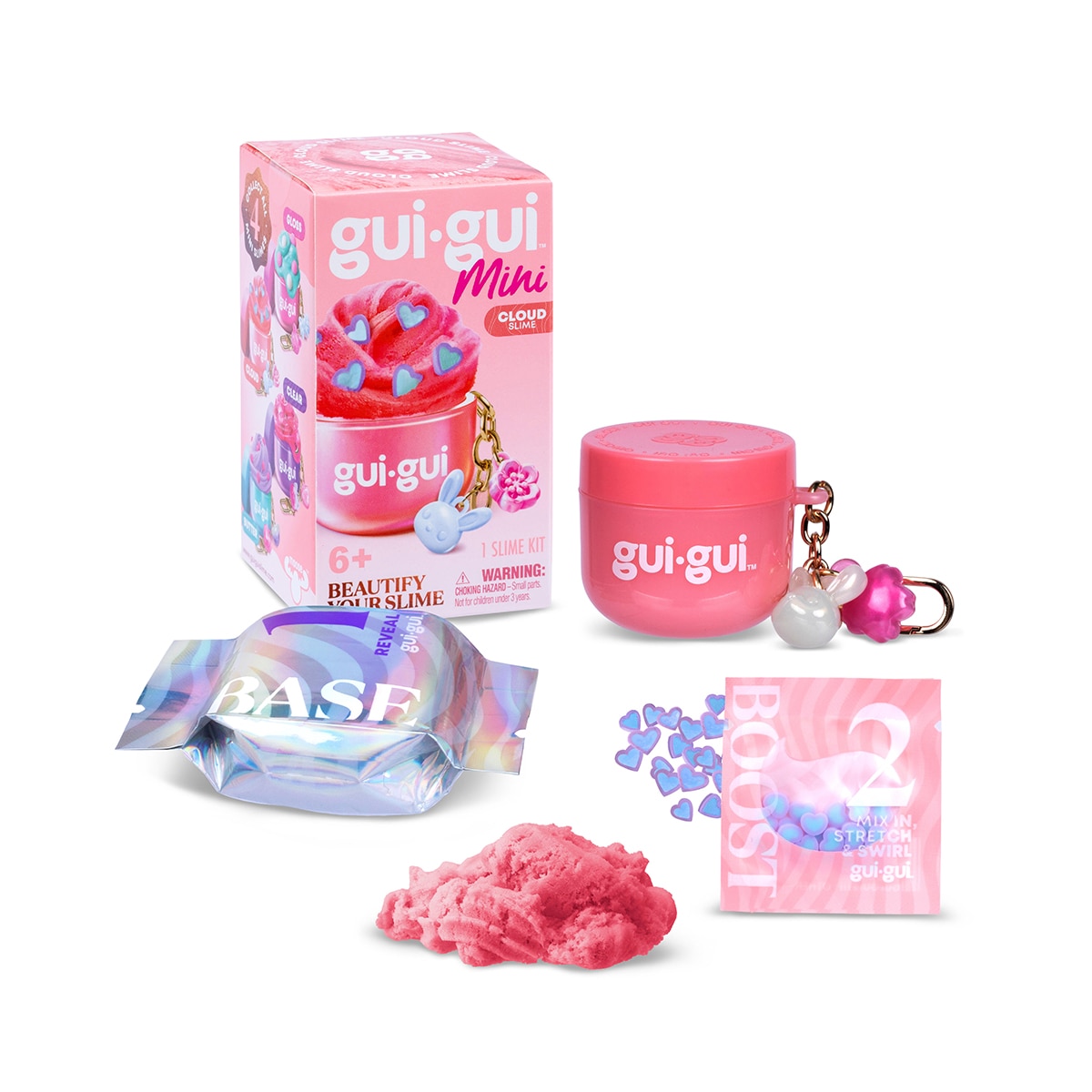 Mini Gui Gui, 4 Slimes para coleccionar modelos surtidos 3