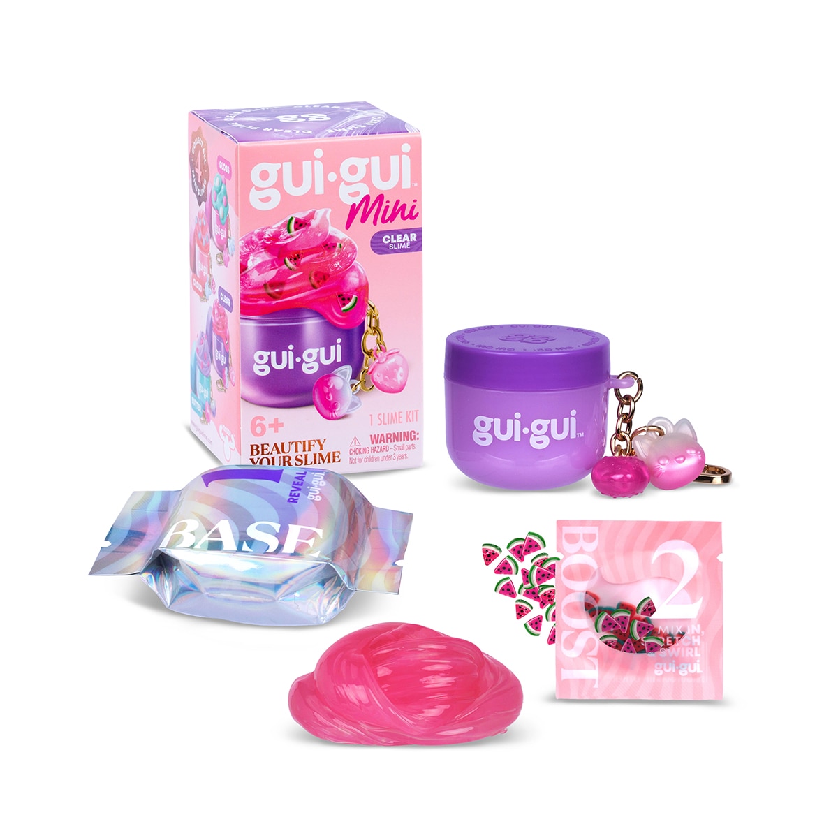 Mini Gui Gui, 4 Slimes para coleccionar modelos surtidos 4
