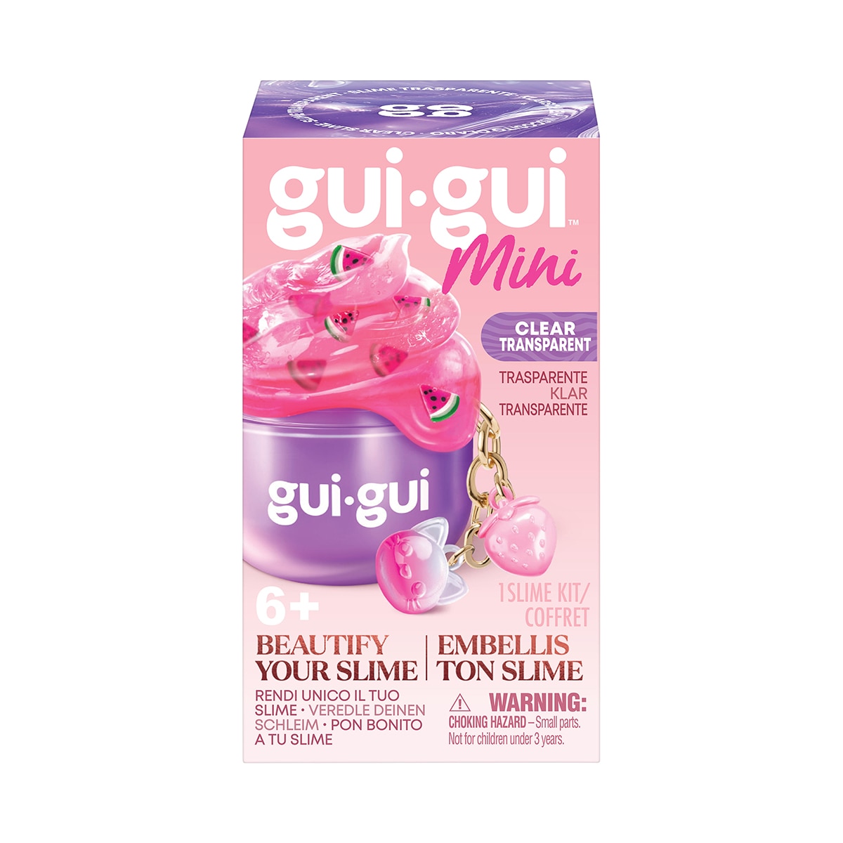 Mini Gui Gui, 4 Slimes para coleccionar modelos surtidos 15