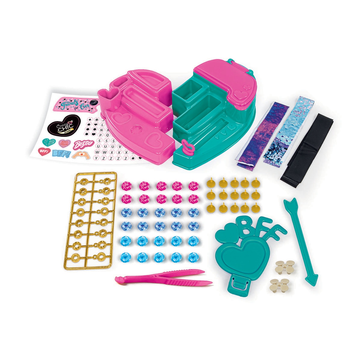 Juego Jewellery Set BFF Crazy Chic Clementoni · Clementoni · El