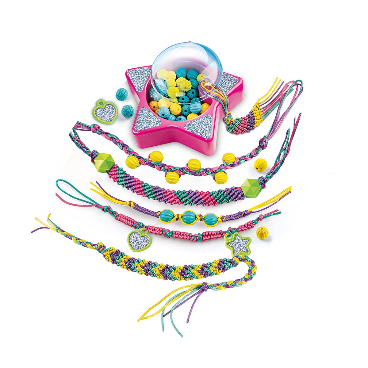 Juego My Friendship Bracelets Crazy Chic Clementoni 2