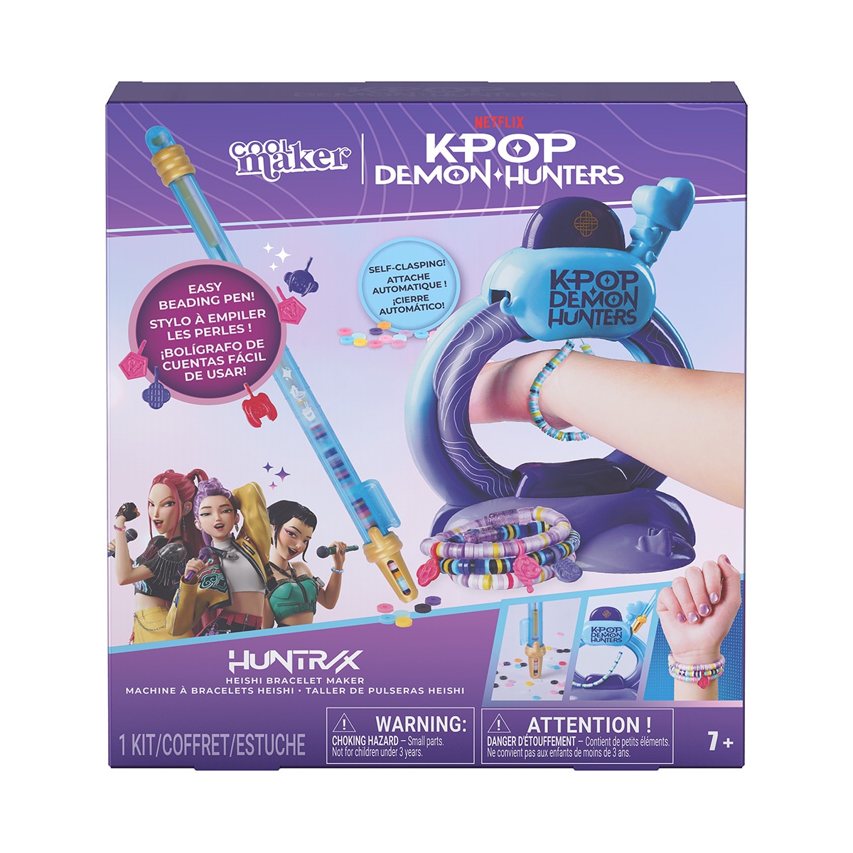 Imagen 0 de Taller de Pulseras Heishi K Pop Demon Hunters con adornos incluidos Cool Maker