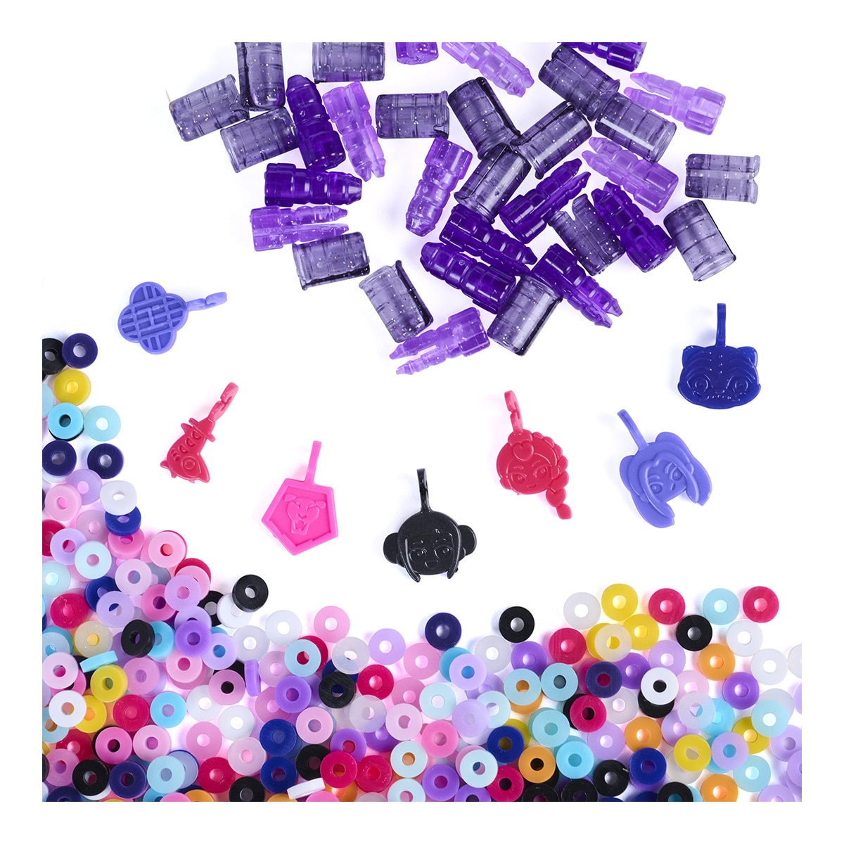 Taller de Pulseras Heishi K Pop Demon Hunters con adornos incluidos Cool Maker 5
