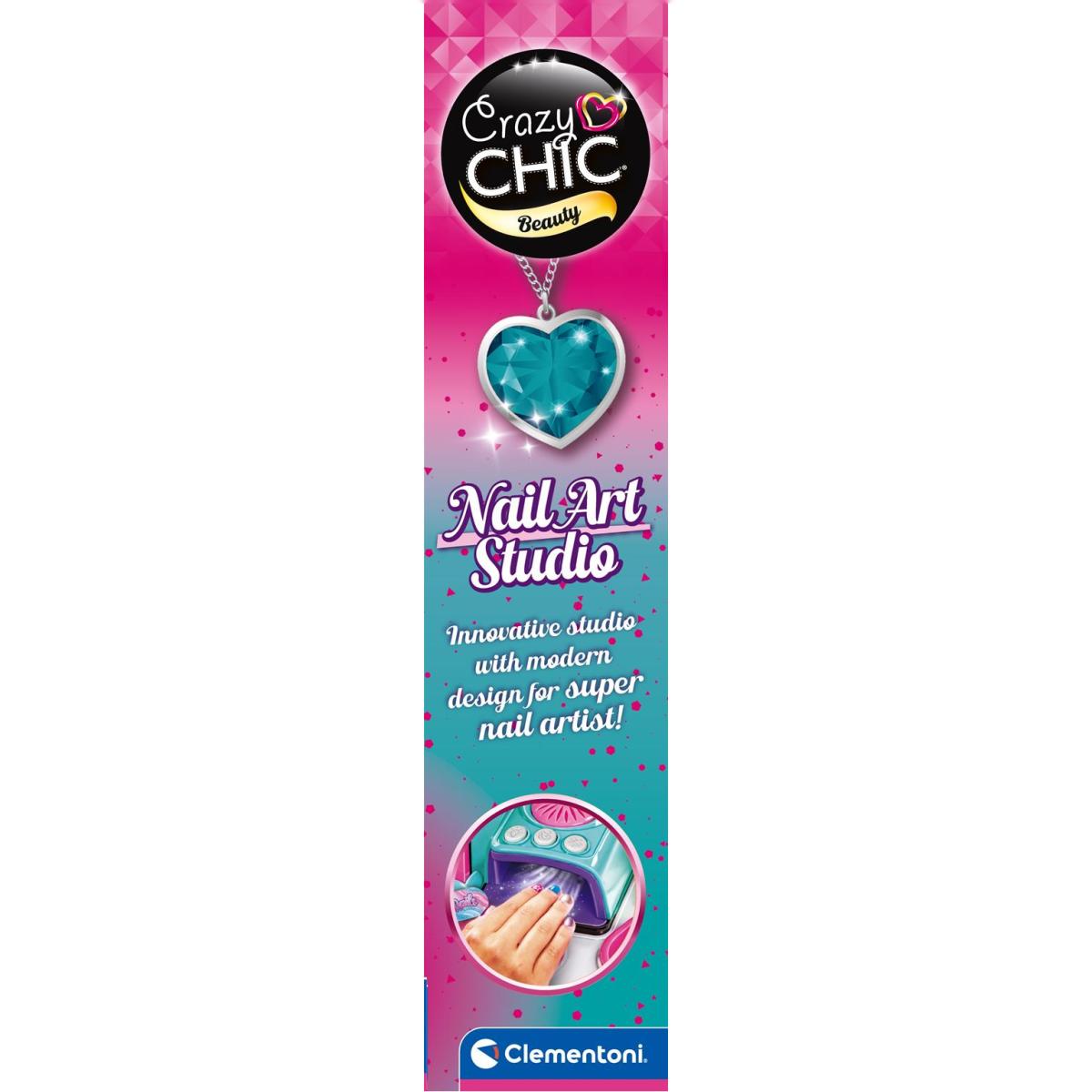 Diseña tus uñas Deluxe New Crazy Chic Clementoni 2