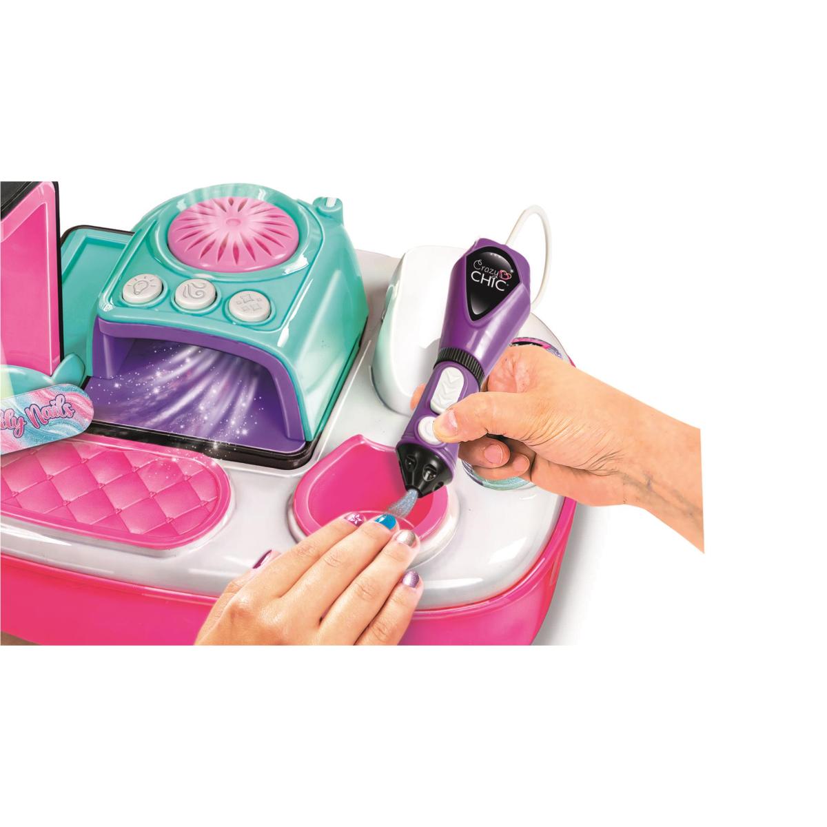 Diseña tus uñas Deluxe New Crazy Chic Clementoni 8