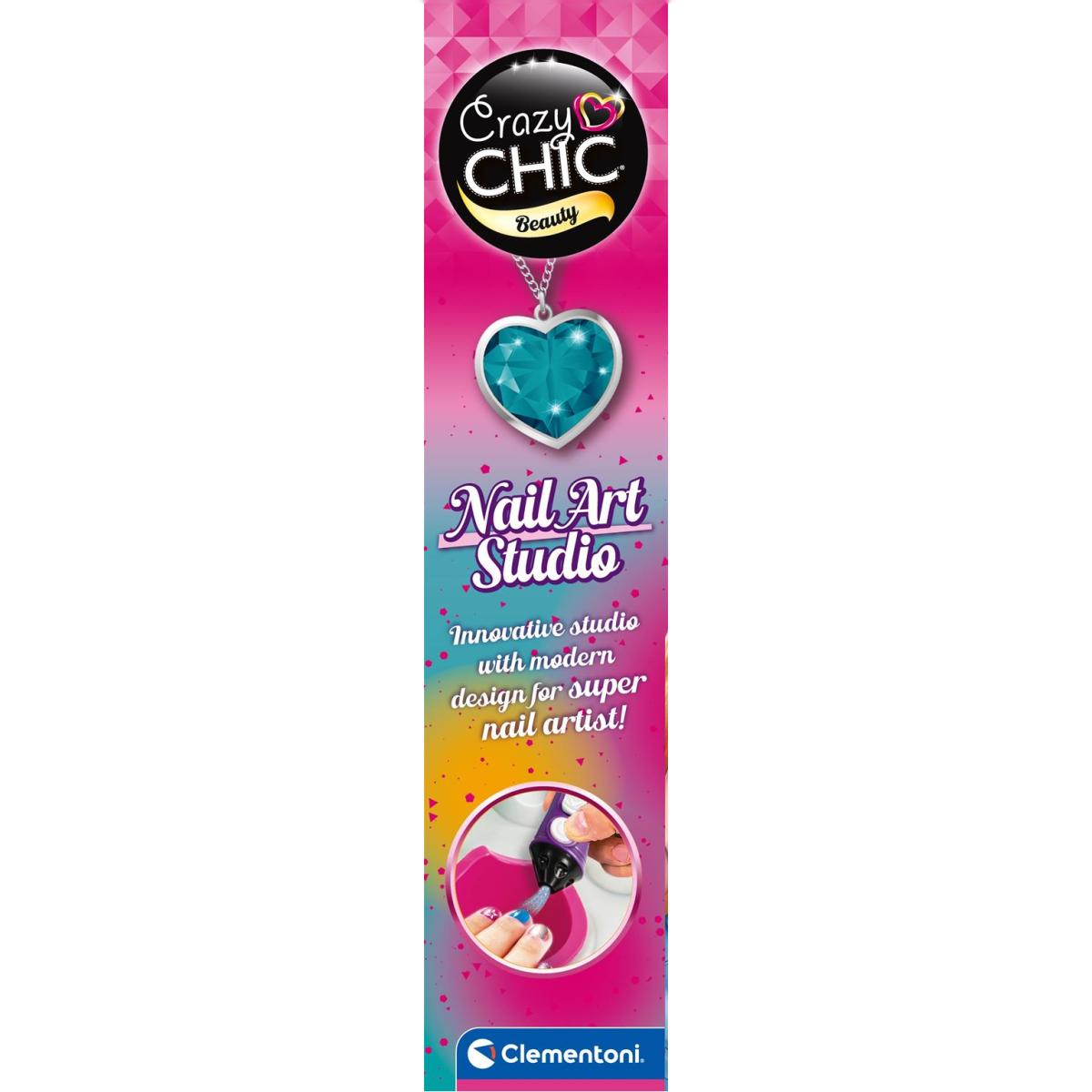 Diseña tus uñas Deluxe New Crazy Chic Clementoni 11