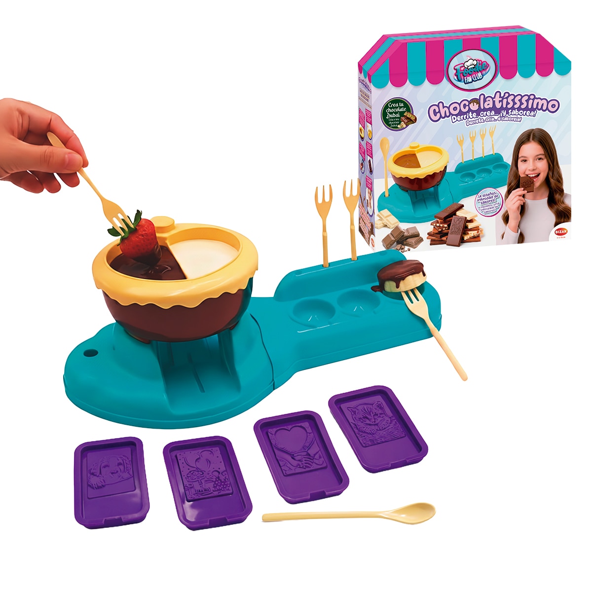 Comiditas Chocolatisssimo con accesorios Bizak 1