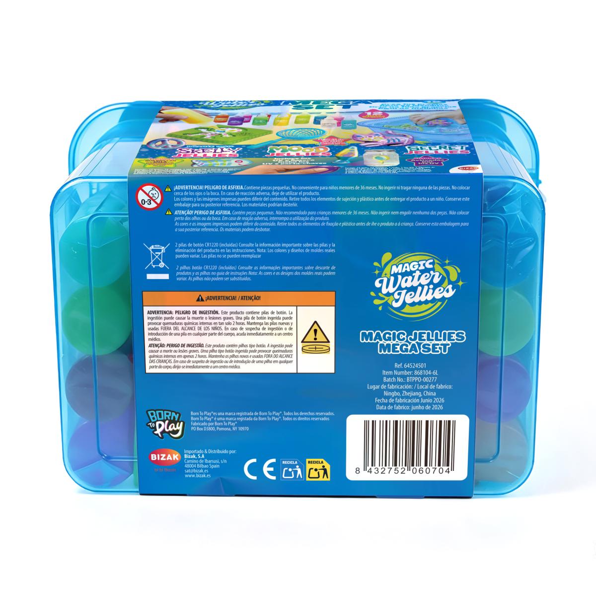 Manualidad Magic Jellies mega set con accesorios Bizak 5