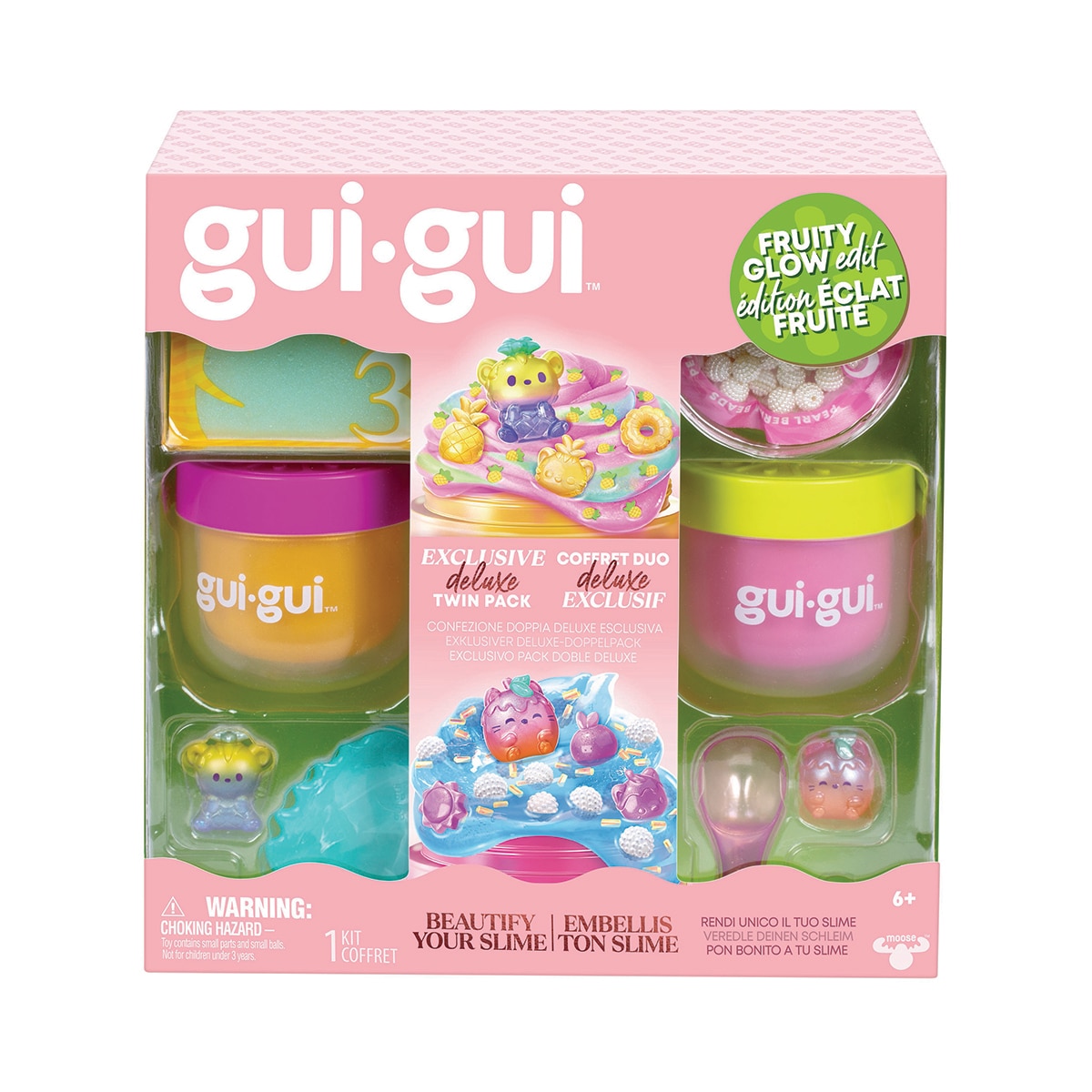 Juego de manualidades Slime Coleccionista Pack Deluxe Fruity Gui-Gui 8