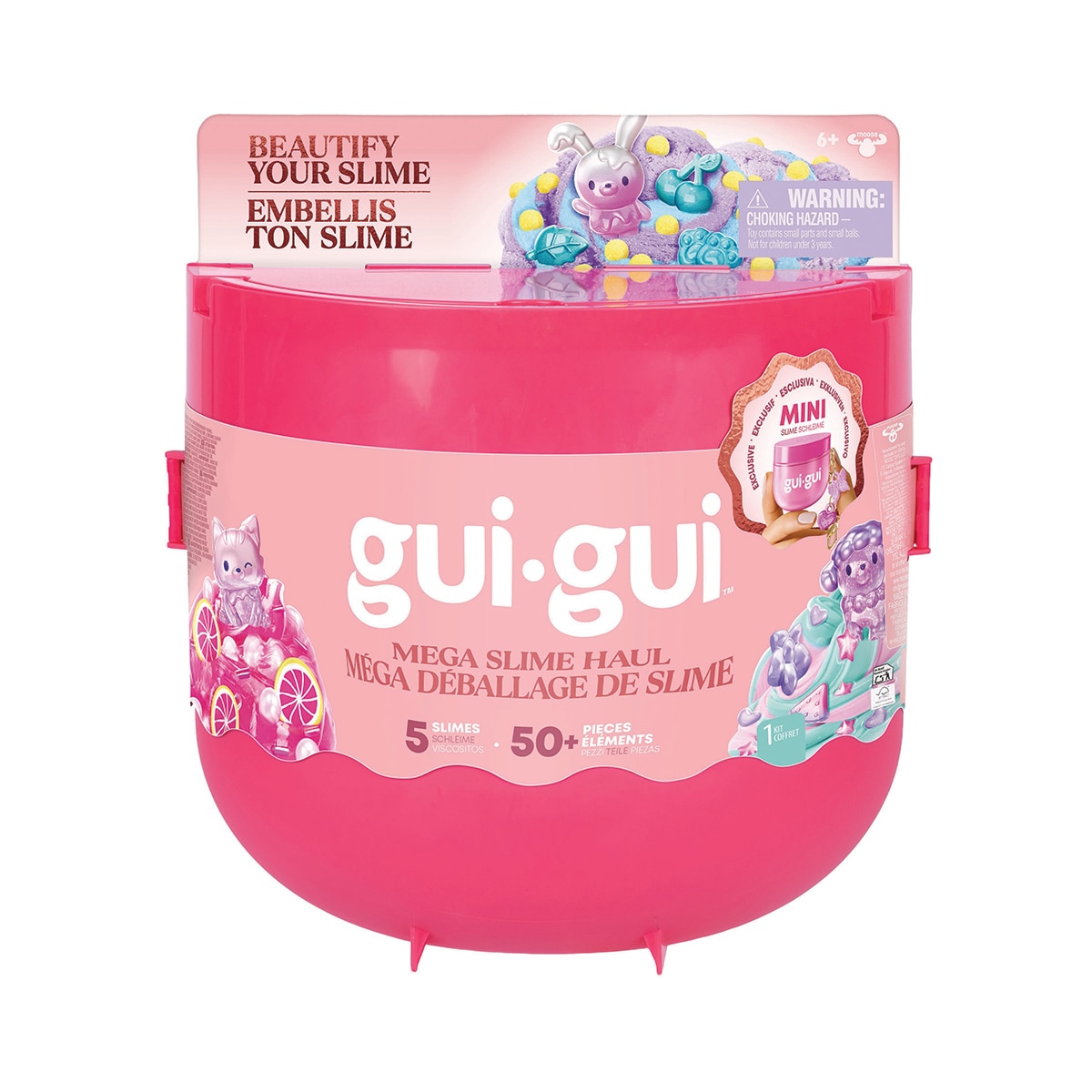 Juego de manualidades Slime Coleccionista Mega Haul Gui-Gui 8