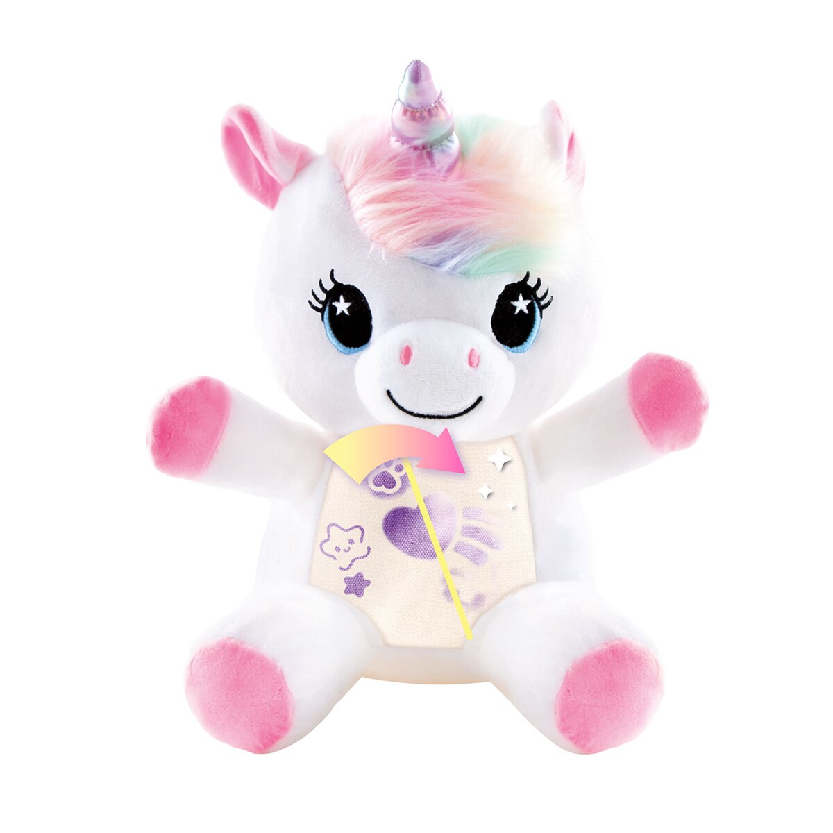 Peluche Unicornio Luz Mágica Canal 11
